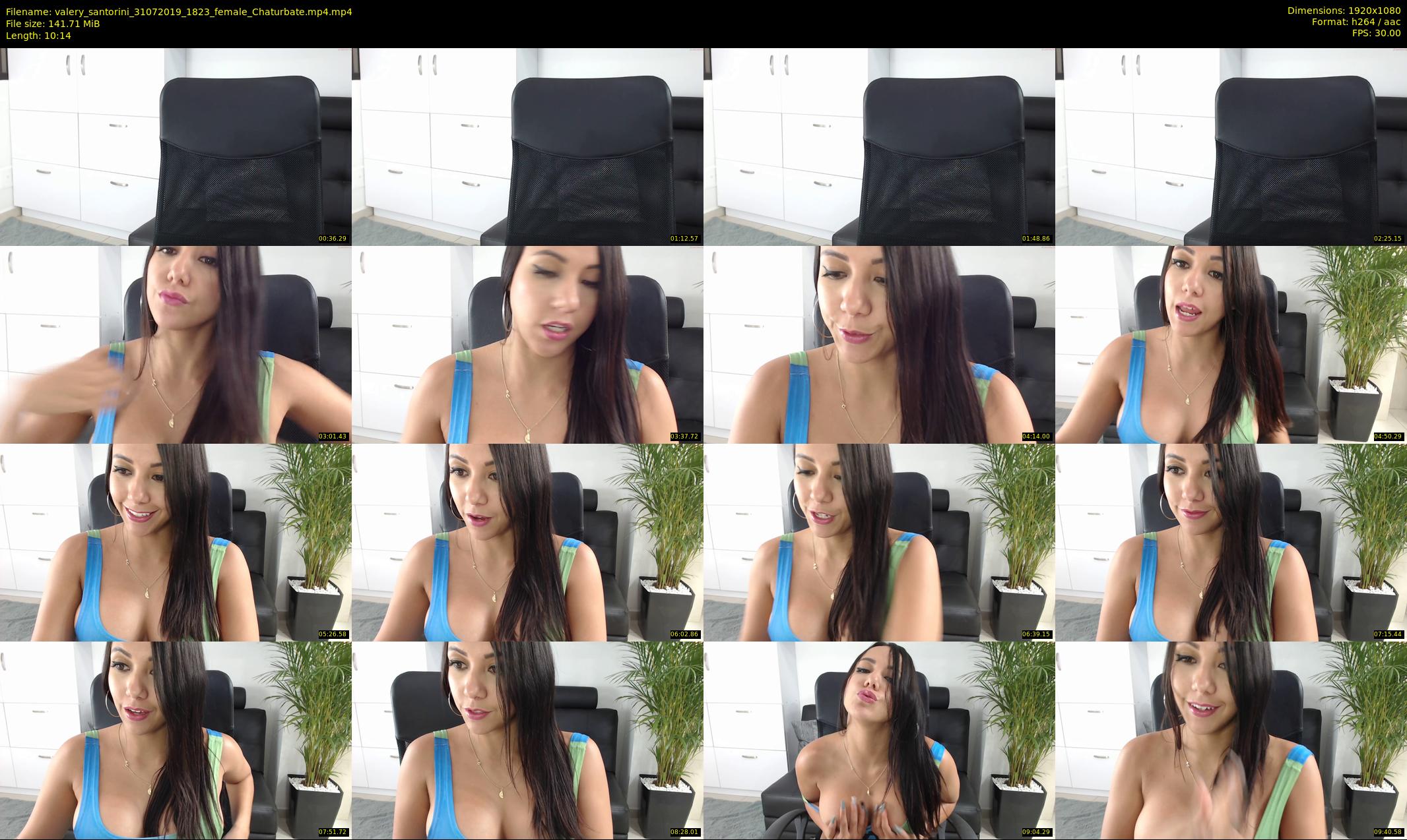 valery_santorini — 11 minute Chaturbate female cam show recording, 1080p, Jul 31, 2019