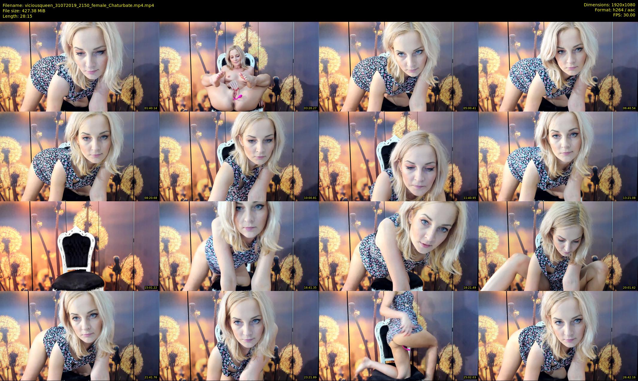 viciousqueen — 29 minute Chaturbate female cam show recording, 1080p, Jul 31, 2019