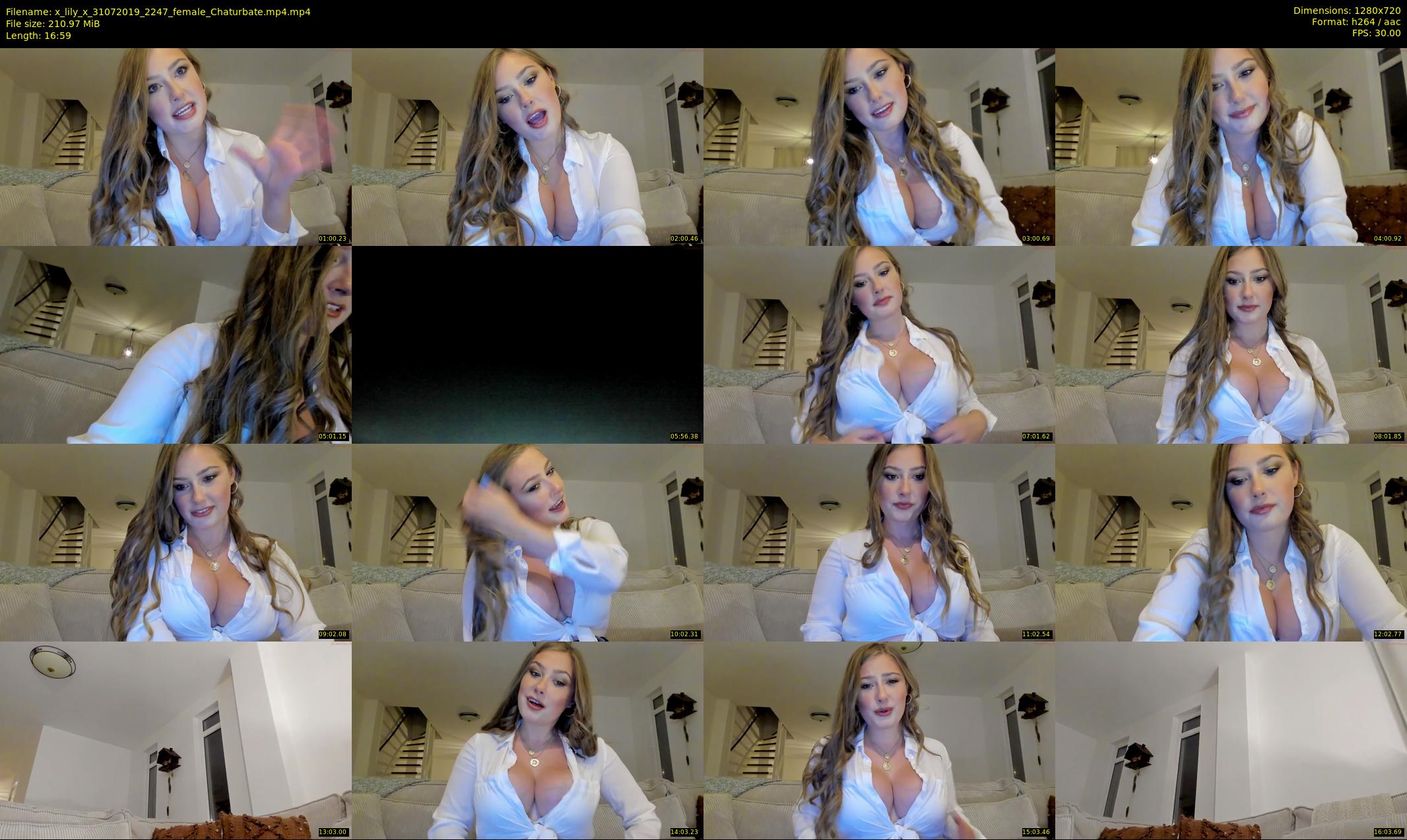 x_lily_x — 17 minute Chaturbate female cam show recording, 720p, Jul 31, 2019