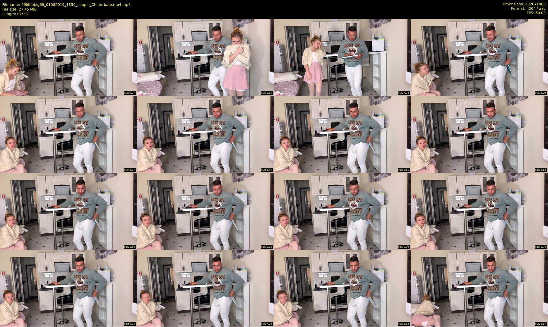 69littlebig69 — 3 minute Chaturbate couple cam show recording, 1080p, Aug 1, 2019