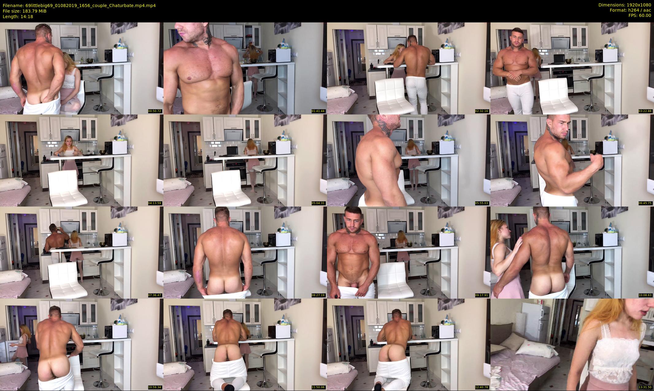 69littlebig69 — 15 minute Chaturbate couple cam show recording, 1080p, Aug 1, 2019