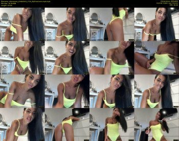 Alenaxoxo — 16 minute MyFreeCams cam show recording, 480p, Aug 1, 2019