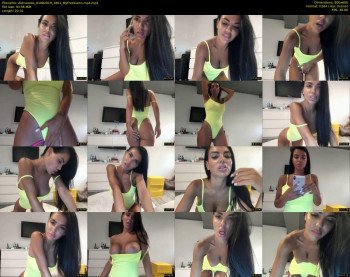 Alenaxoxo — 21 minute MyFreeCams cam show recording, 480p, Aug 1, 2019