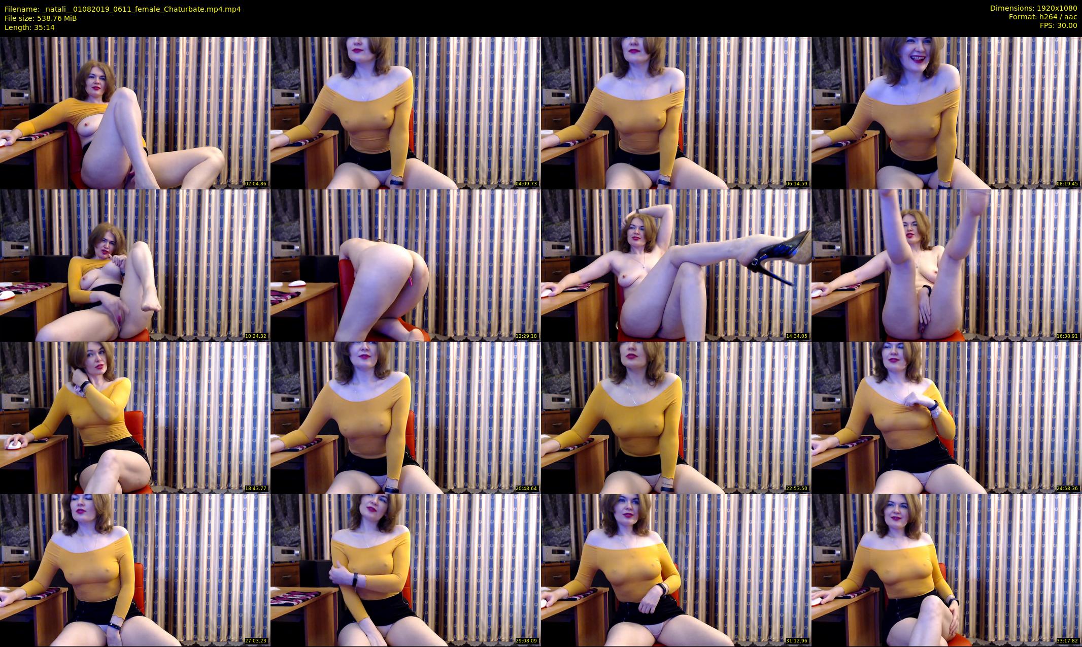 _natali_ — 36 minute Chaturbate female cam show recording, 1080p, Aug 1, 2019