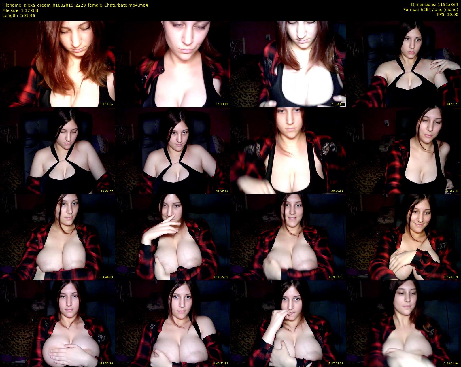 alexa_dream — 122 minute Chaturbate female cam show recording, 720p, Aug 1, 2019