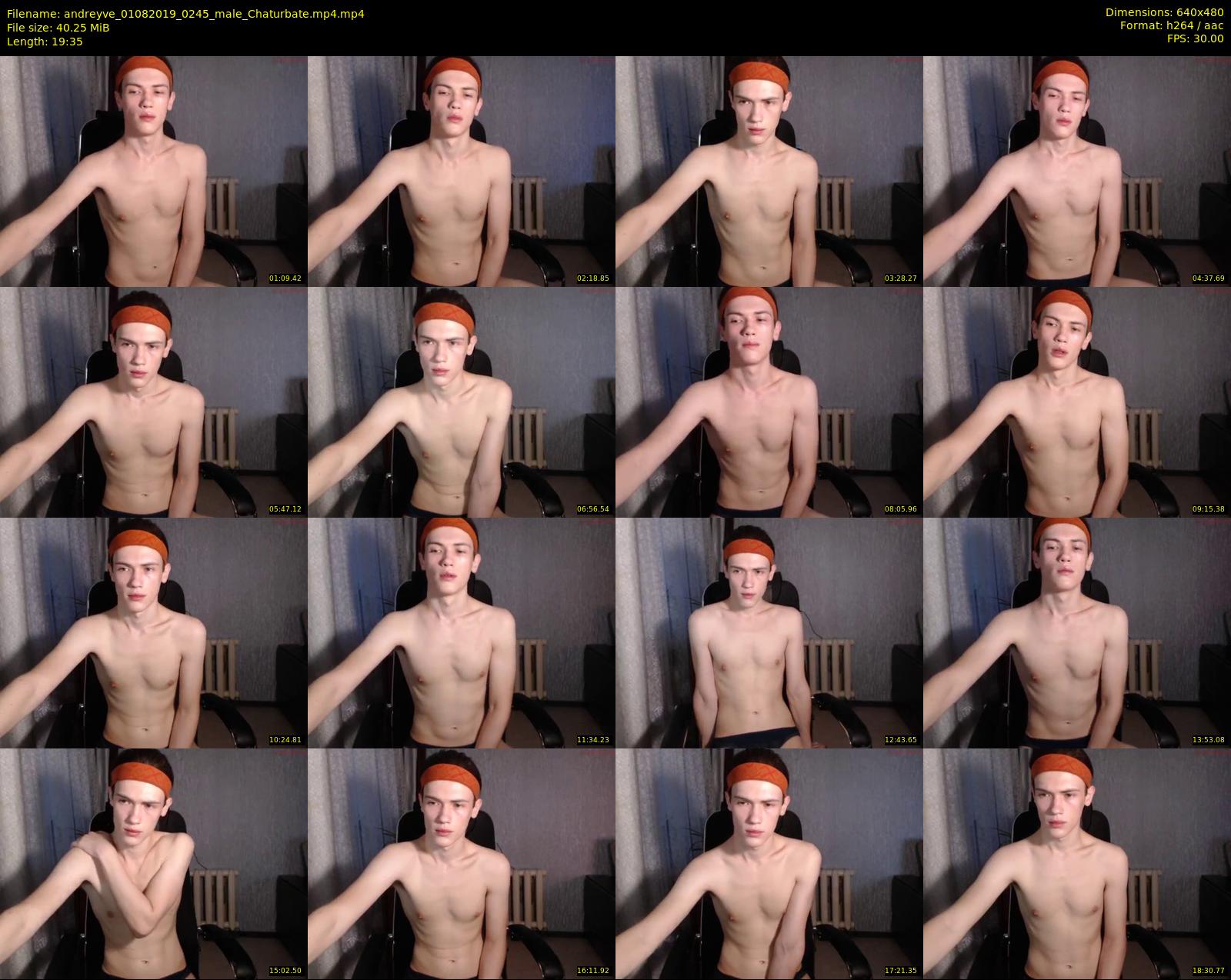 andreyve — 20 minute Chaturbate male cam show recording, 480p, Aug 1, 2019