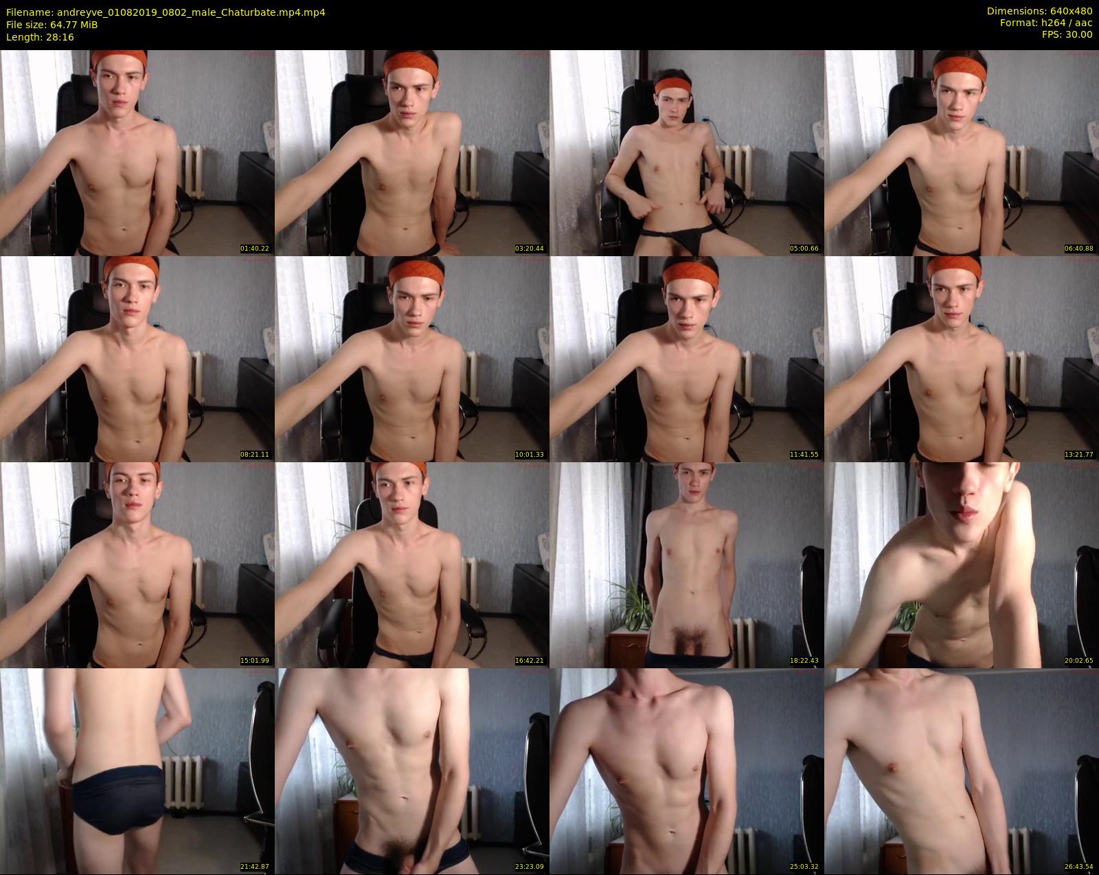andreyve — 29 minute Chaturbate male cam show recording, 480p, Aug 1, 2019