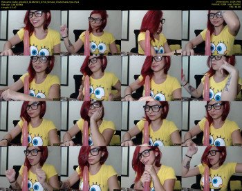 baby_greedy3 — 13 minute Chaturbate female cam show recording, 720p, Aug 1, 2019