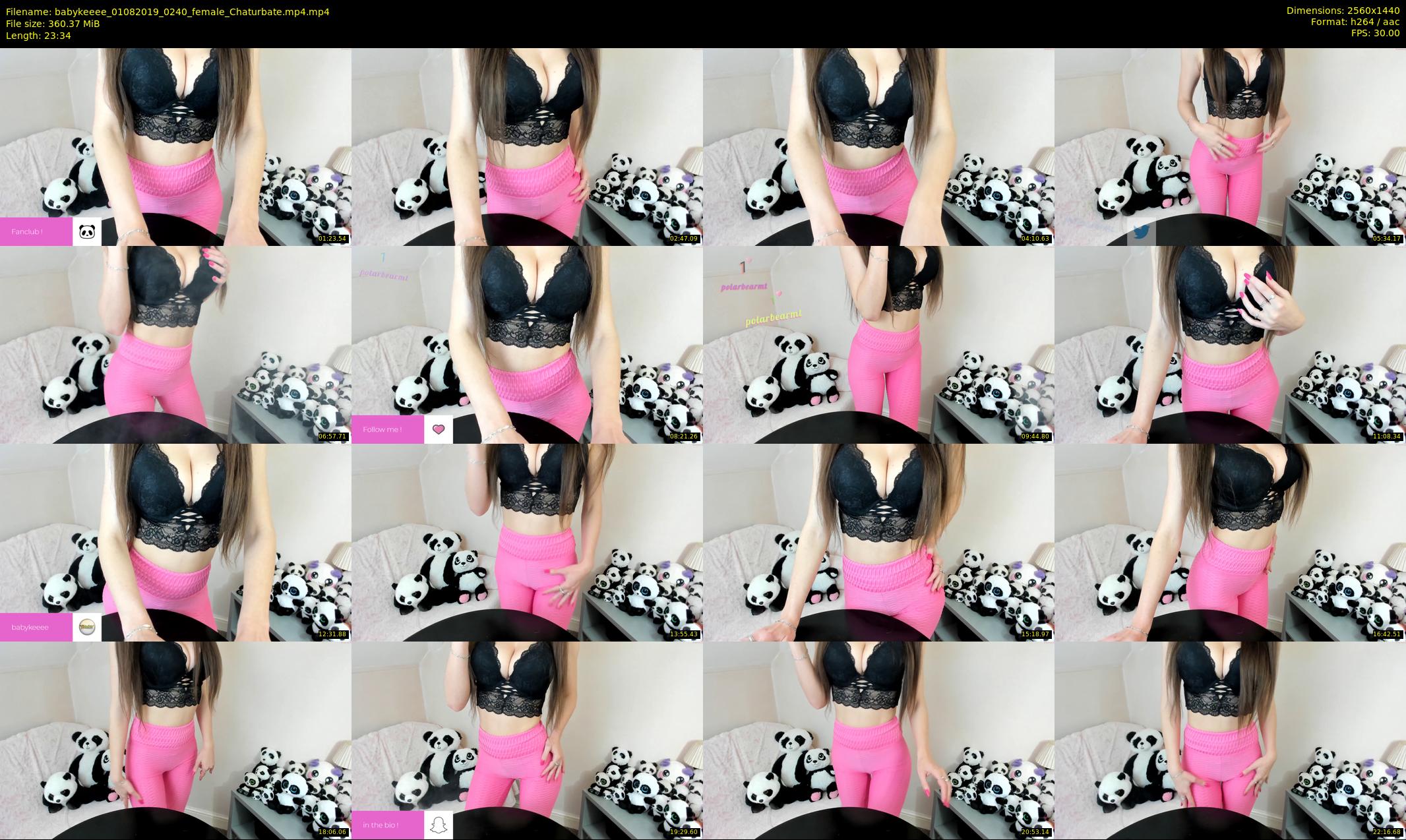 babykeeee — 24 minute Chaturbate female cam show recording, 1080p, Aug 1, 2019