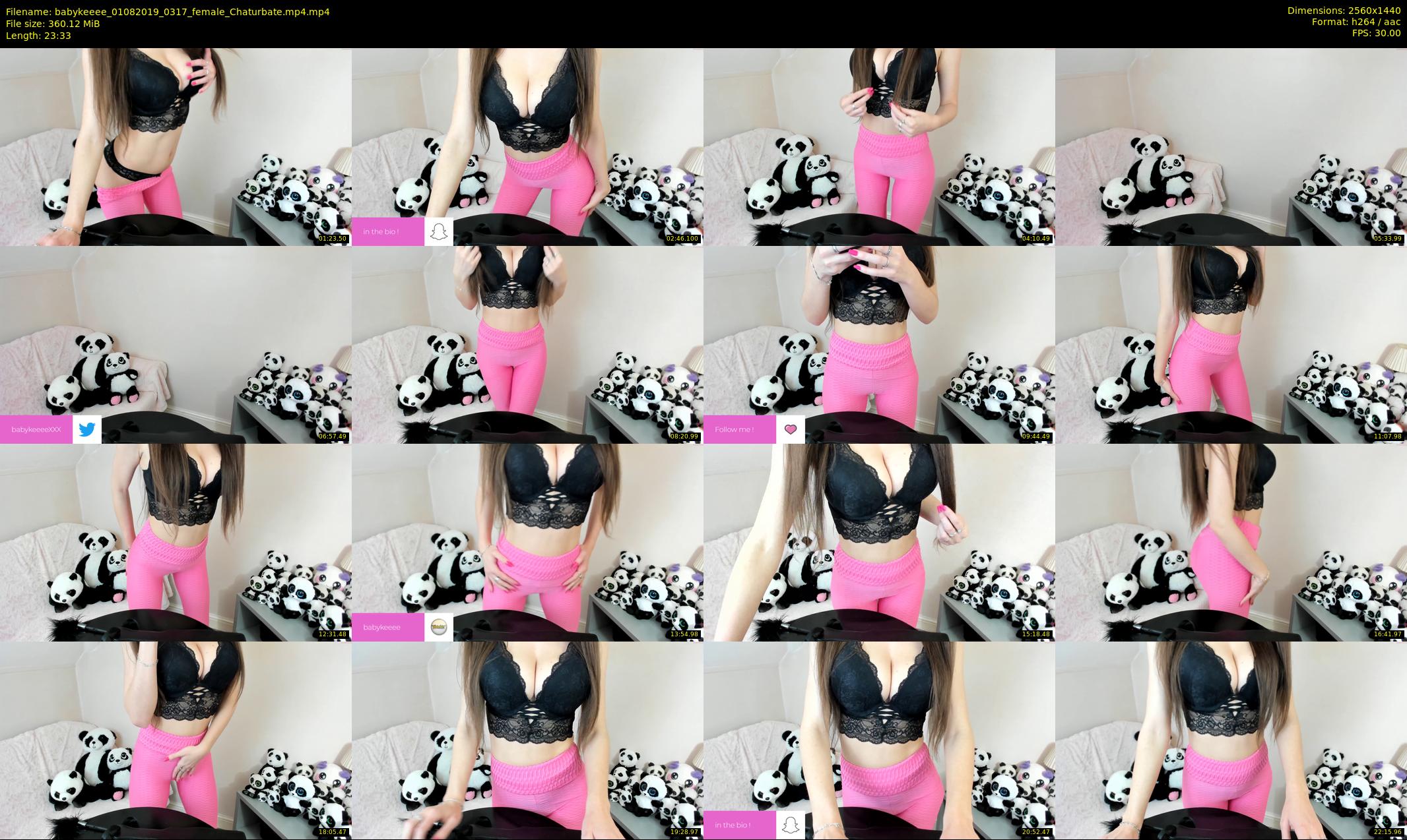 babykeeee — 24 minute Chaturbate female cam show recording, 1080p, Aug 1, 2019
