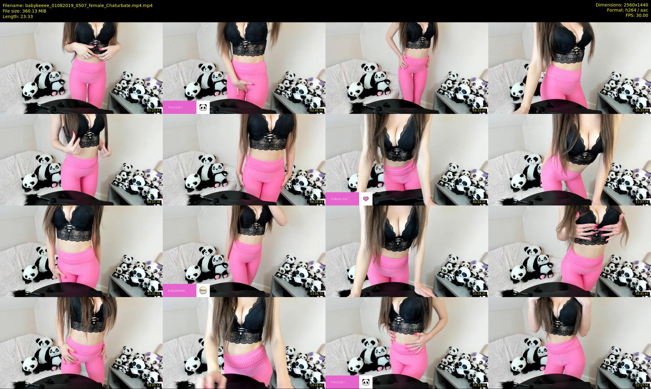 babykeeee — 24 minute Chaturbate female cam show recording, 1080p, Aug 1, 2019