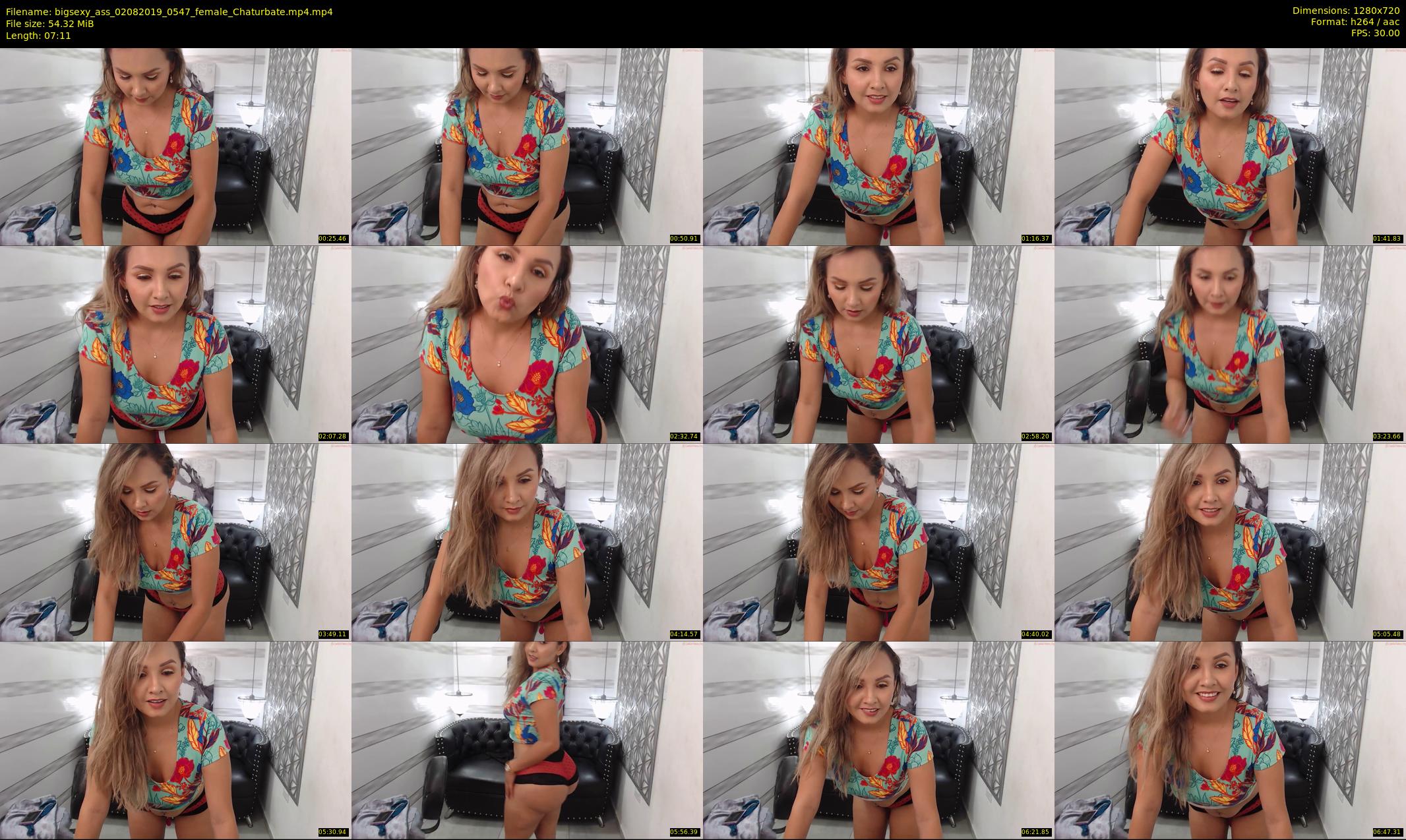 bigsexy_ass — 8 minute Chaturbate female cam show recording, 720p, Aug 2, 2019