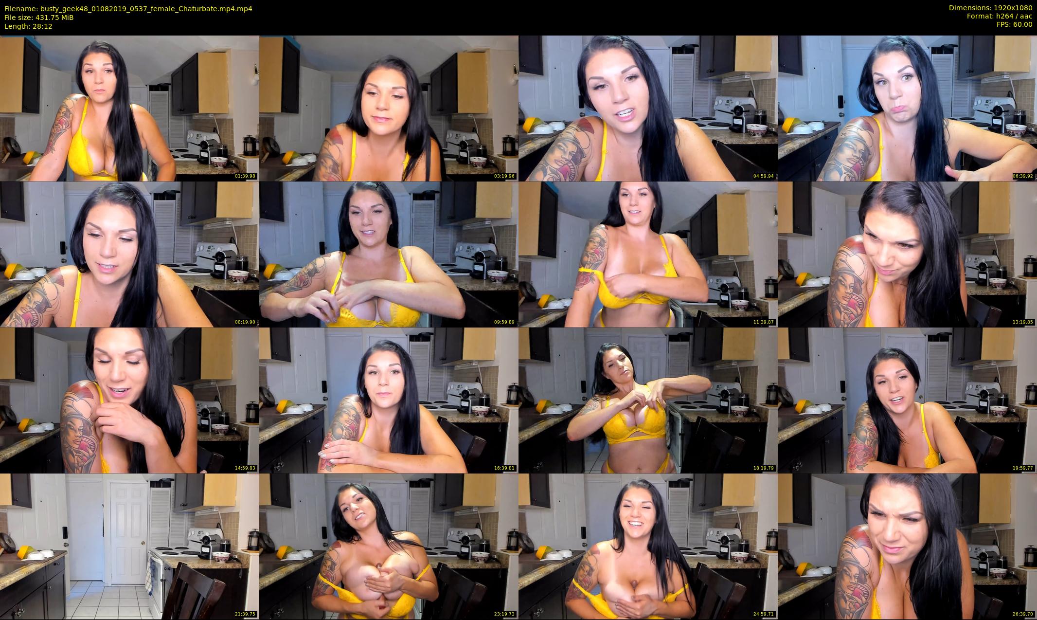 busty_geek48 — 29 minute Chaturbate female cam show recording, 1080p, Aug 1, 2019