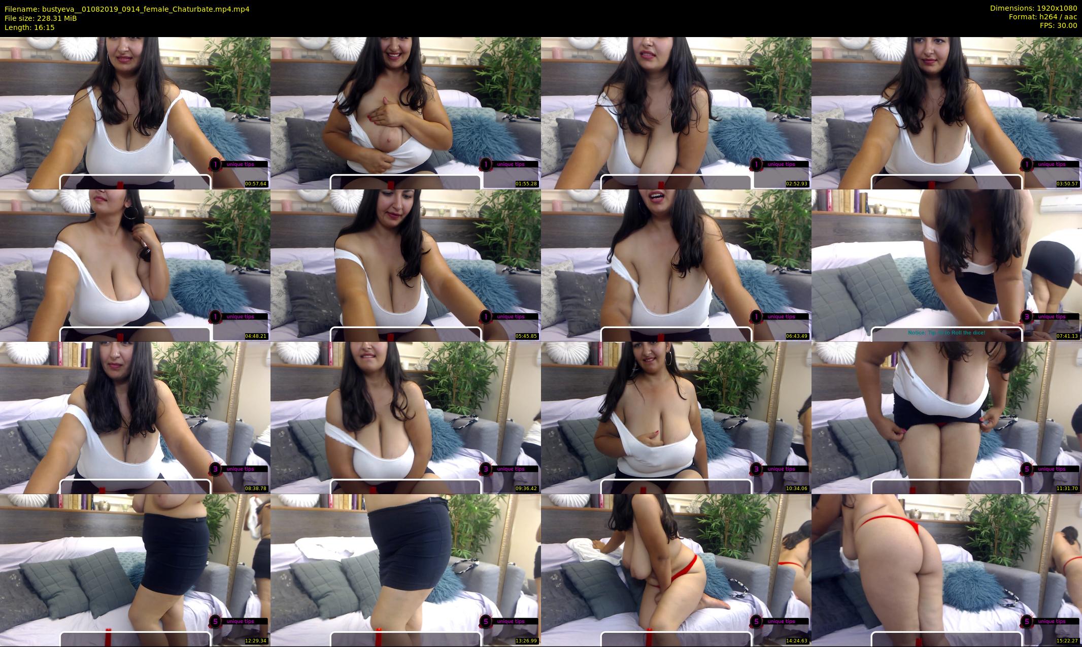 bustyeva_ — 17 minute Chaturbate female cam show recording, 1080p, Aug 1, 2019
