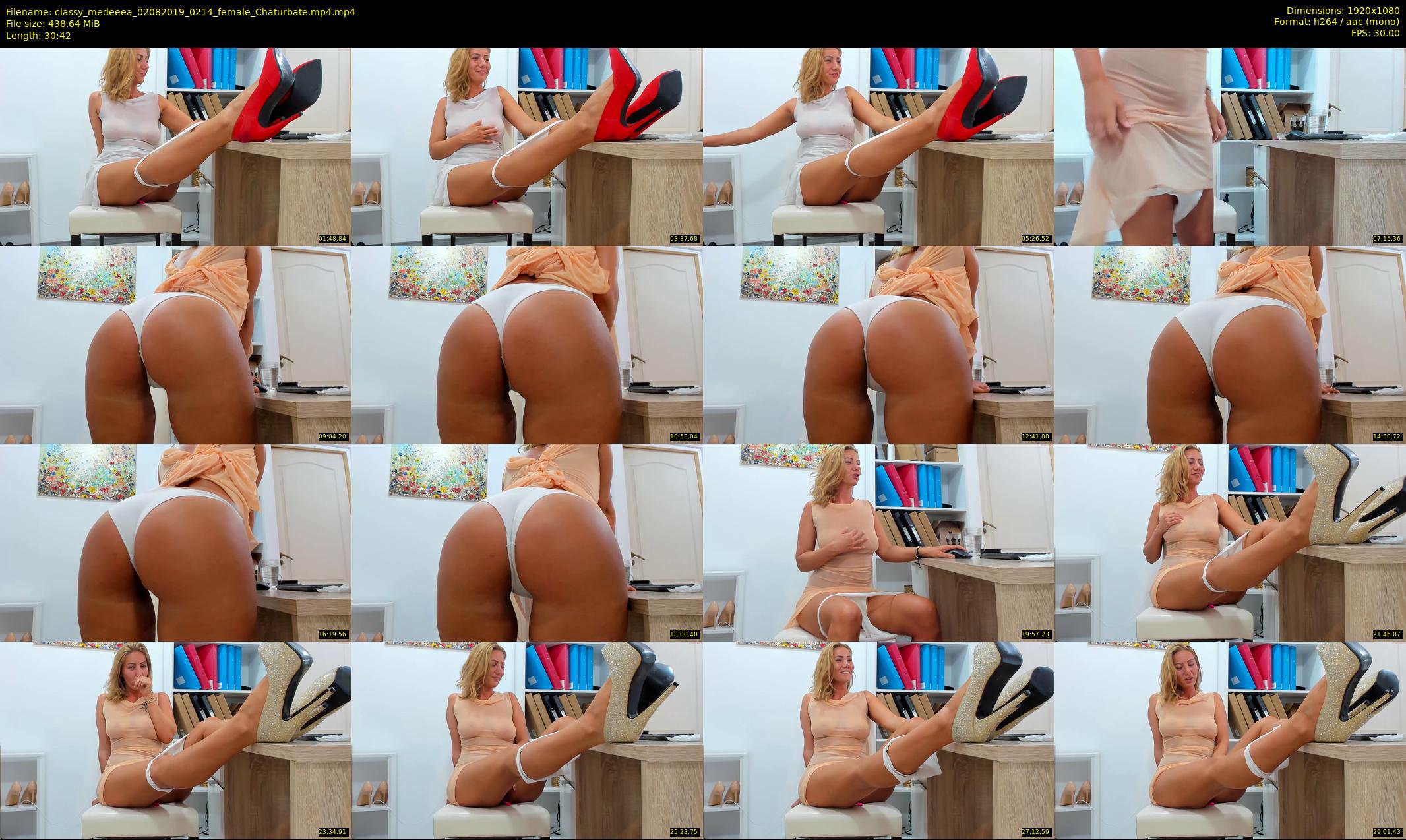 classy_medeeea — 31 minute Chaturbate female cam show recording, 1080p, Aug 2, 2019