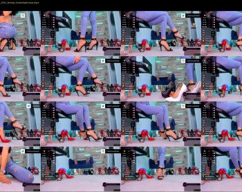 deliciousfeetx — 55 minute Chaturbate female cam show recording, 720p, Aug 1, 2019