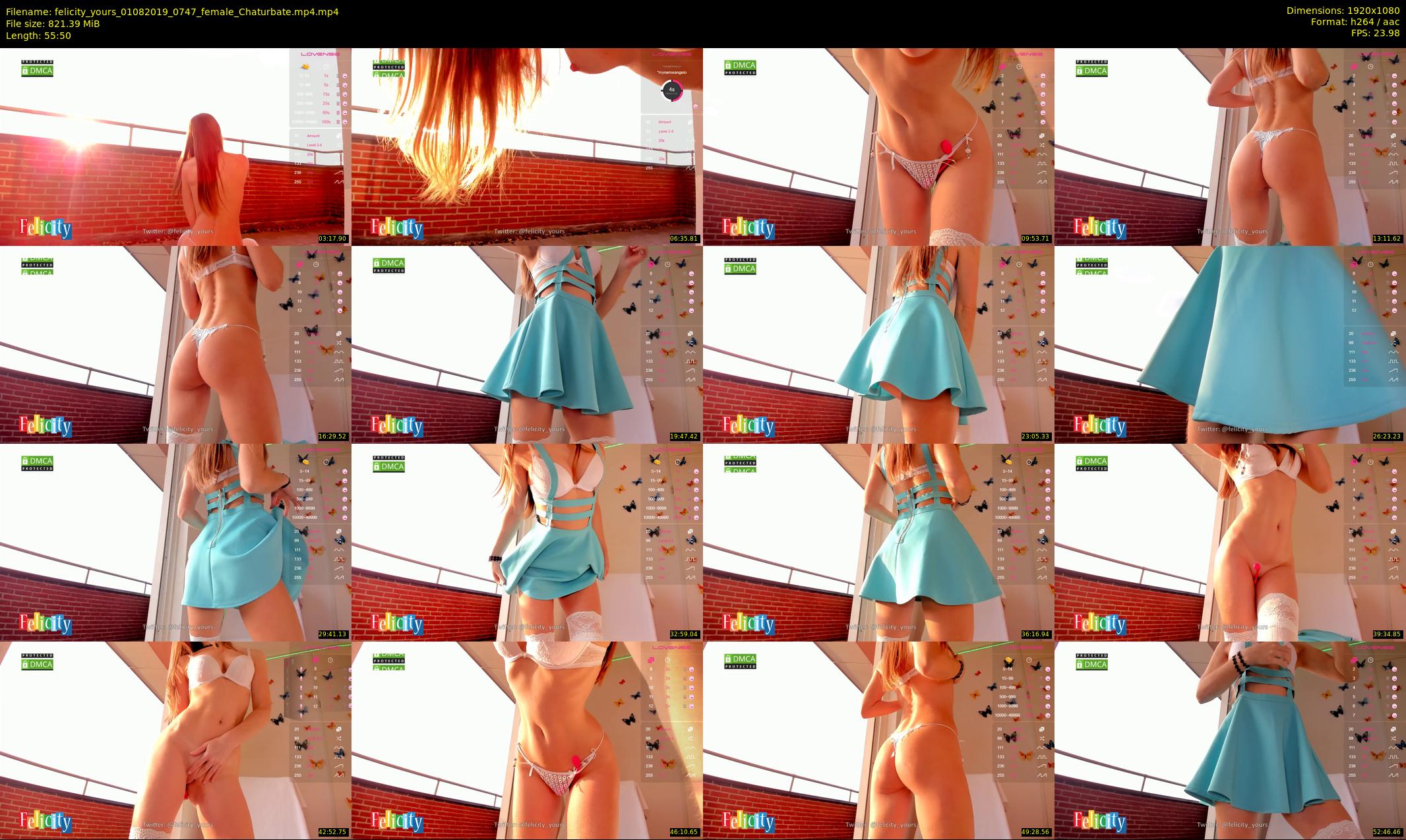 felicity_yours — 56 minute Chaturbate female cam show recording, 1080p, Aug 1, 2019