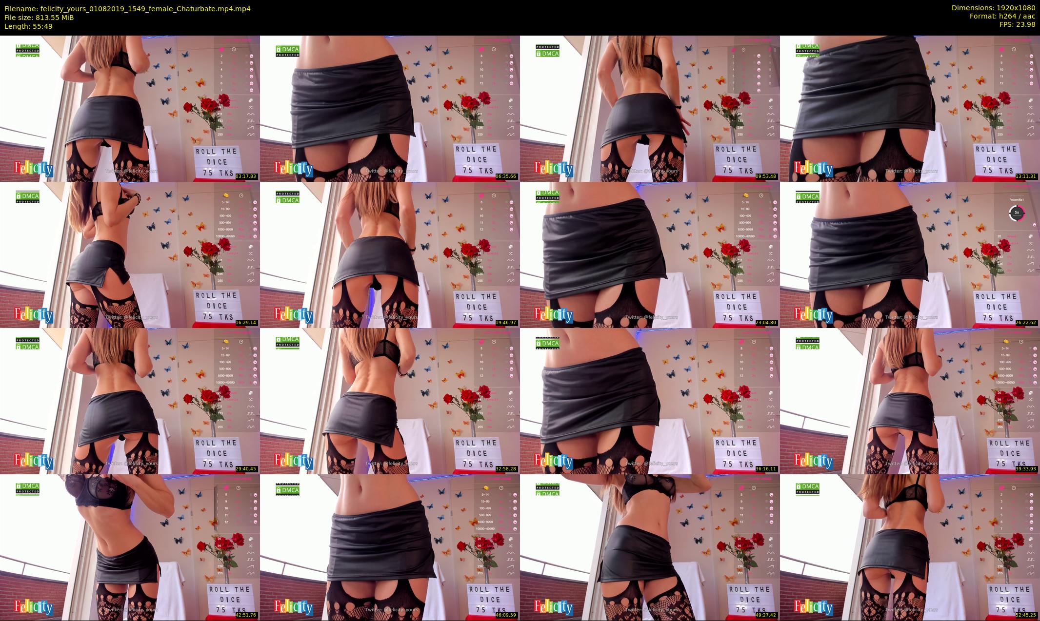 felicity_yours — 56 minute Chaturbate female cam show recording, 1080p, Aug 1, 2019