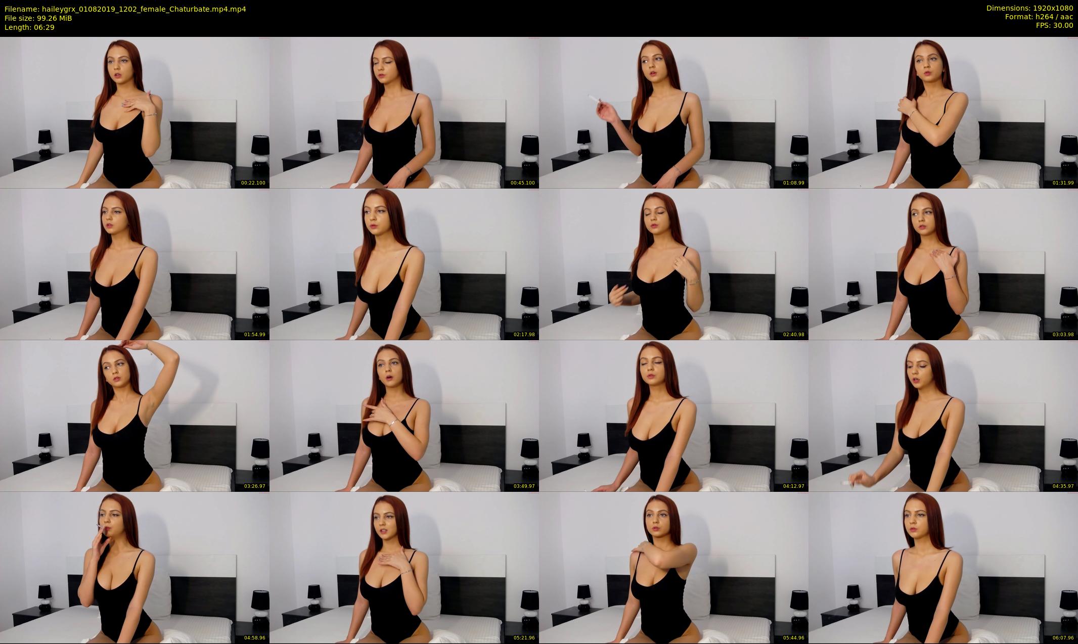 haileygrx — 7 minute Chaturbate female cam show recording, 1080p, Aug 1, 2019