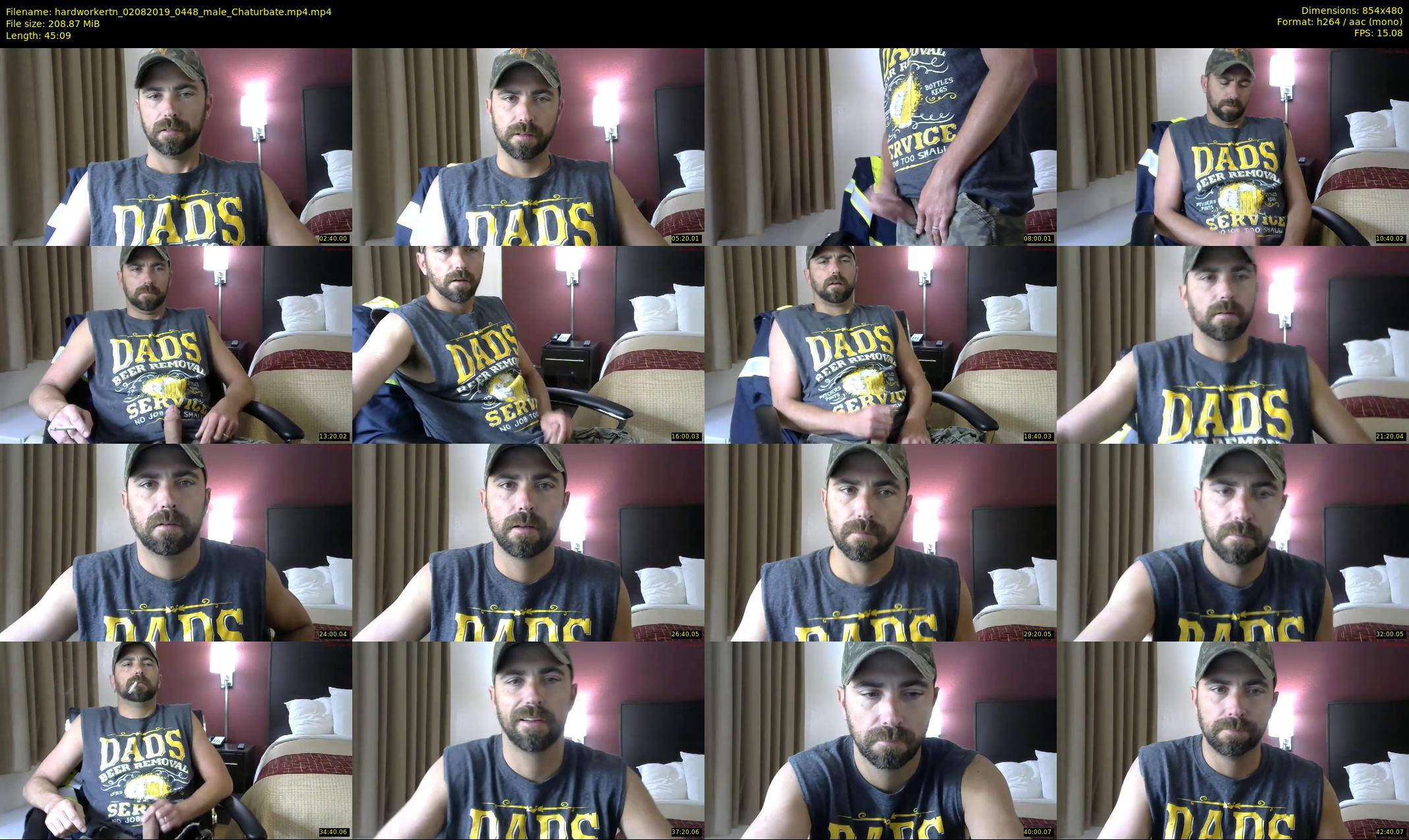 hardworkertn — 46 minute Chaturbate male cam show recording, 480p, Aug 2, 2019