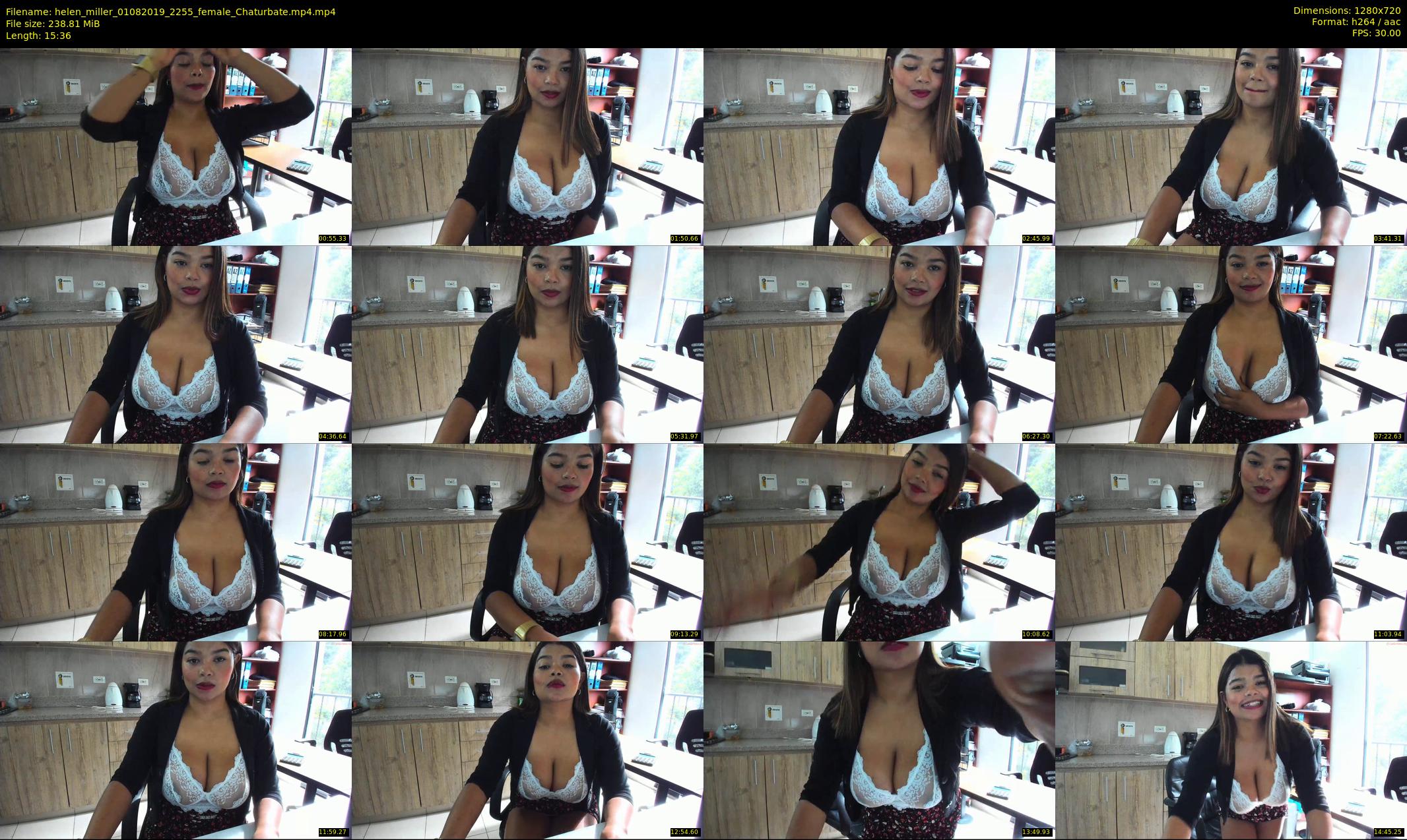 helen_miller — 16 minute Chaturbate female cam show recording, 720p, Aug 1, 2019