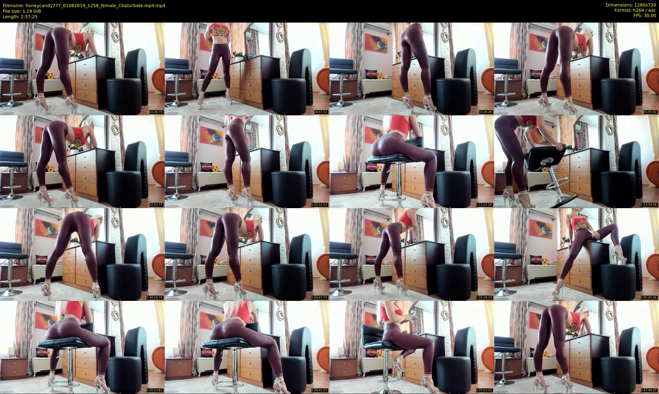 honeycandy777 — 178 minute Chaturbate couple cam show recording, 720p, Aug 1, 2019