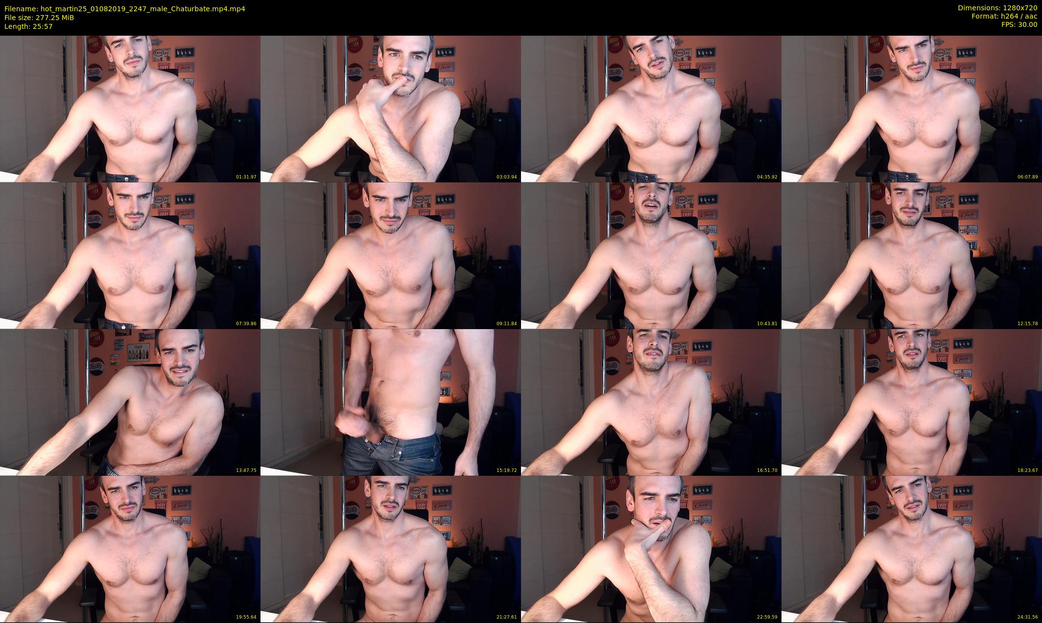 hot_martin25 — 26 minute Chaturbate male cam show recording, 720p, Aug 1, 2019