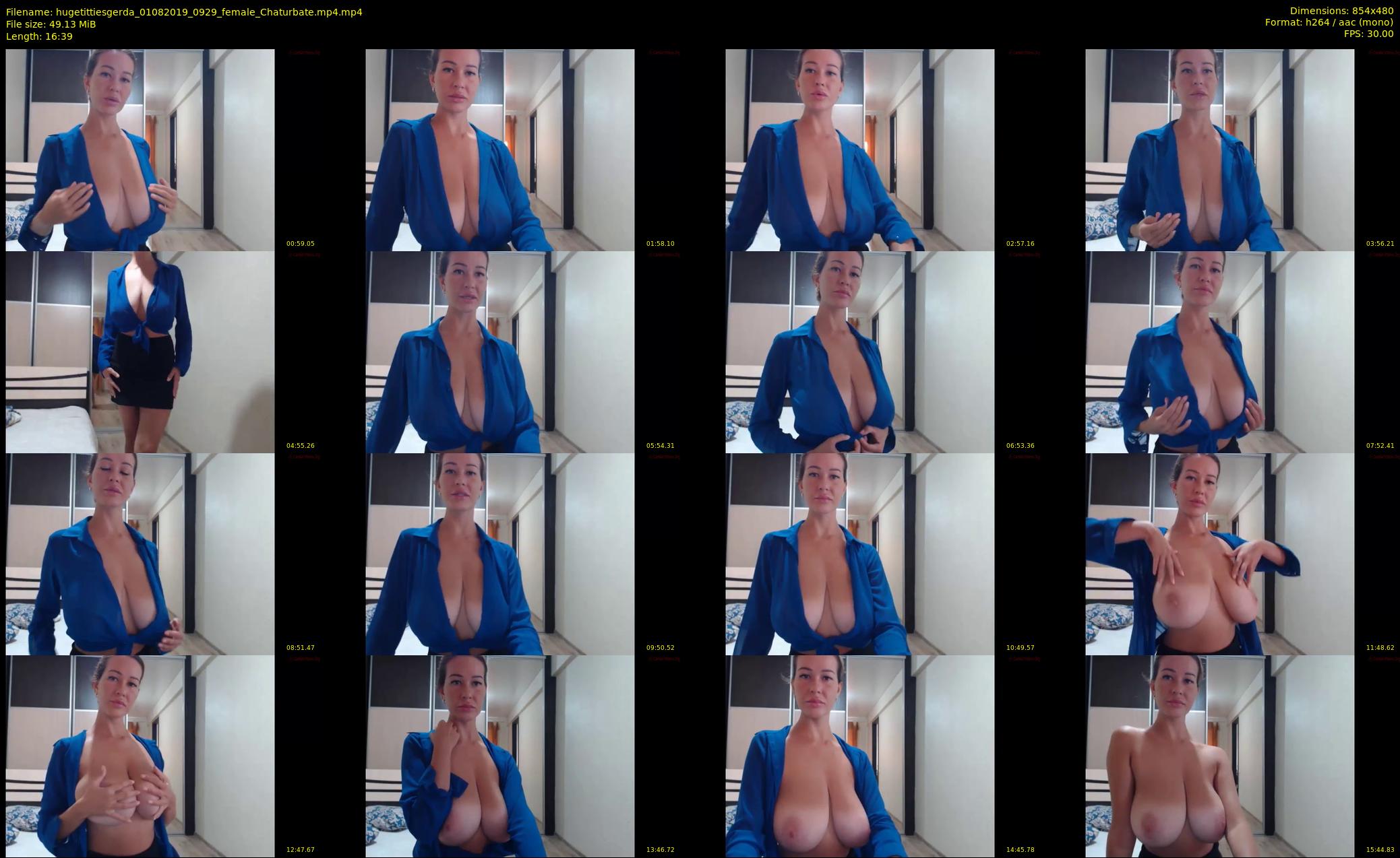 hugetittiesgerda — 17 minute Chaturbate female cam show recording, 480p, Aug 1, 2019