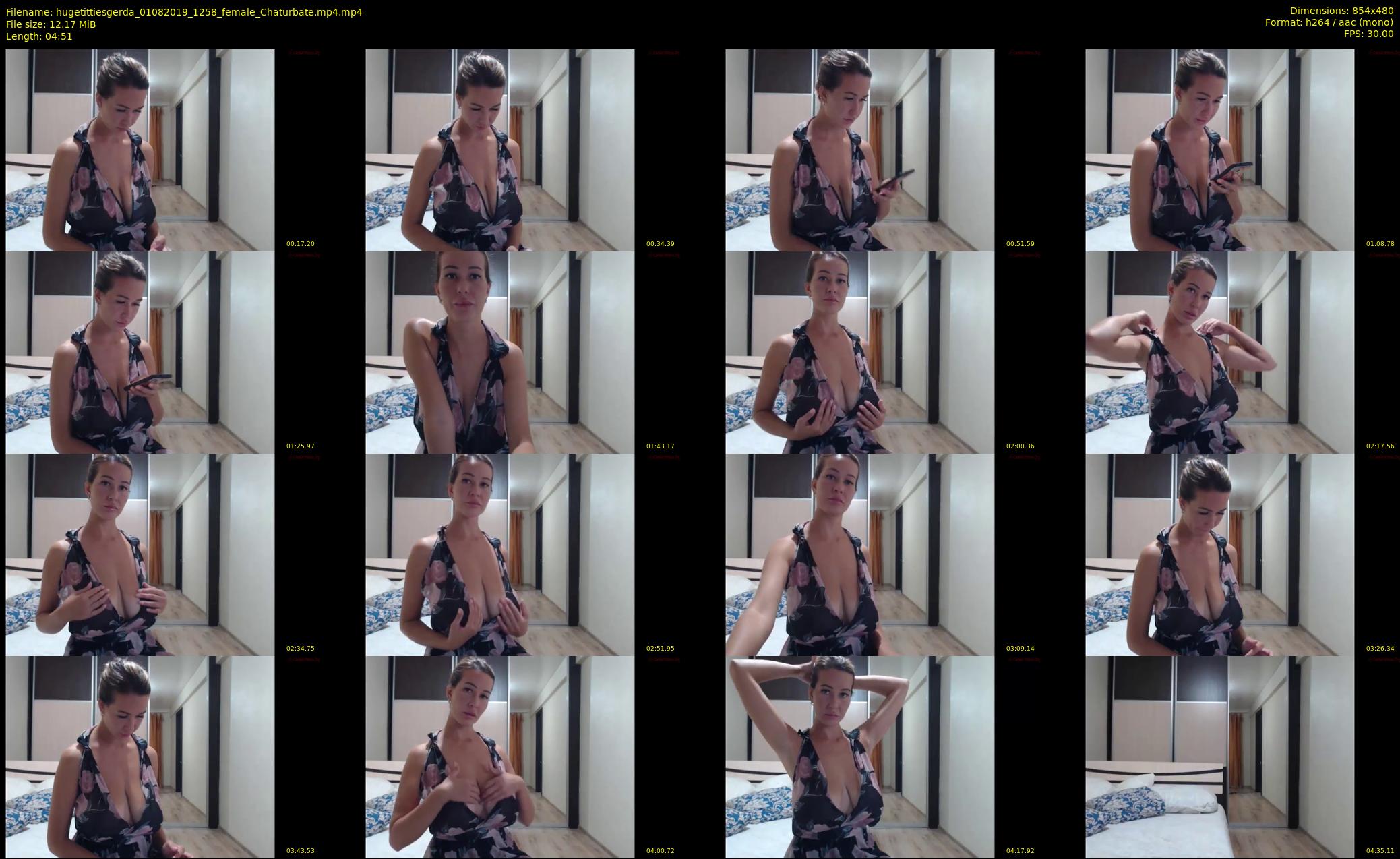 hugetittiesgerda — 5 minute Chaturbate female cam show recording, 480p, Aug 1, 2019