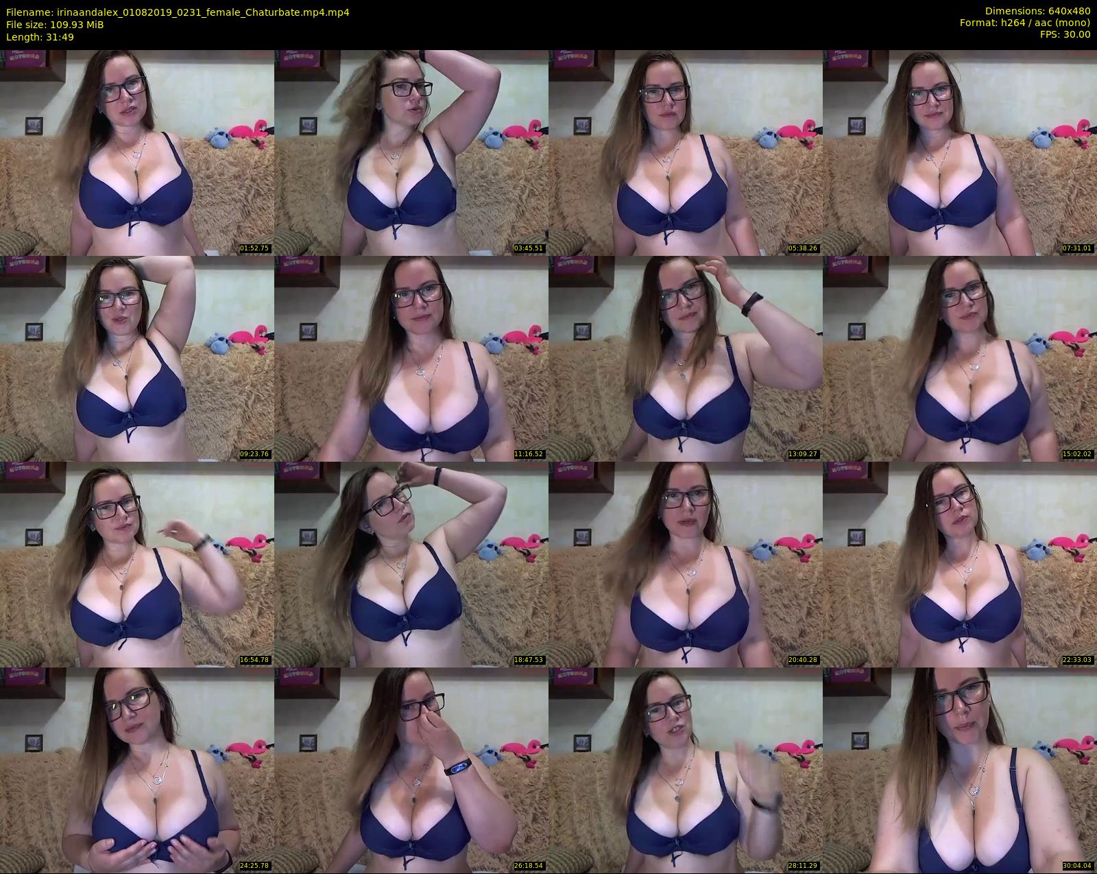 irinaandalex — 32 minute Chaturbate couple cam show recording, 480p, Aug 1, 2019