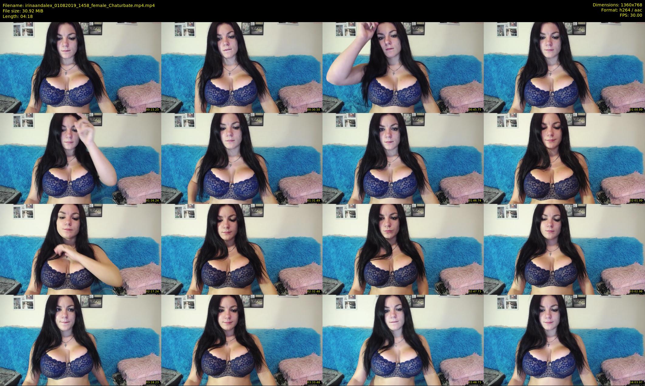 irinaandalex — 5 minute Chaturbate couple cam show recording, 720p, Aug 1, 2019