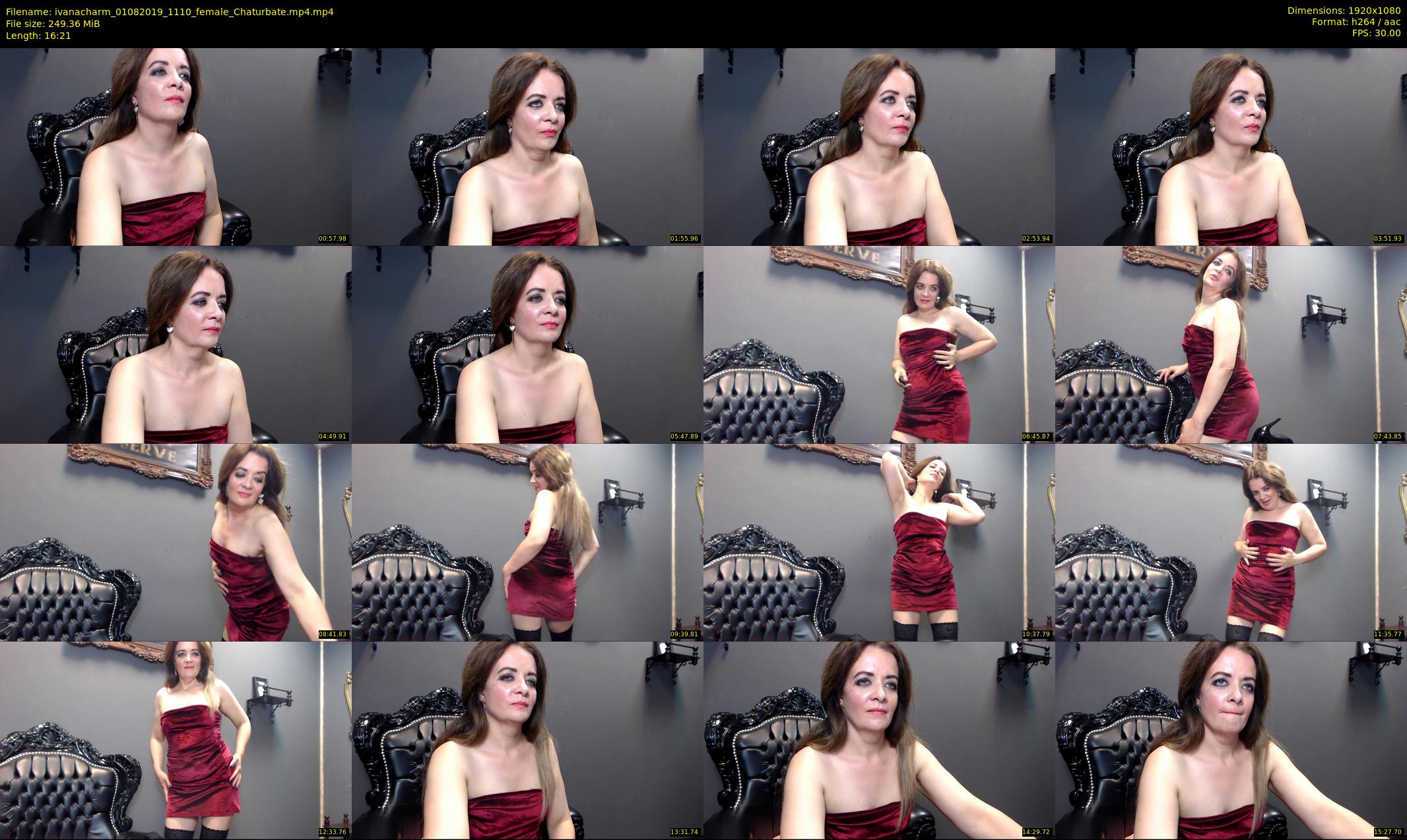 ivanacharm — 17 minute Chaturbate female cam show recording, 1080p, Aug 1, 2019
