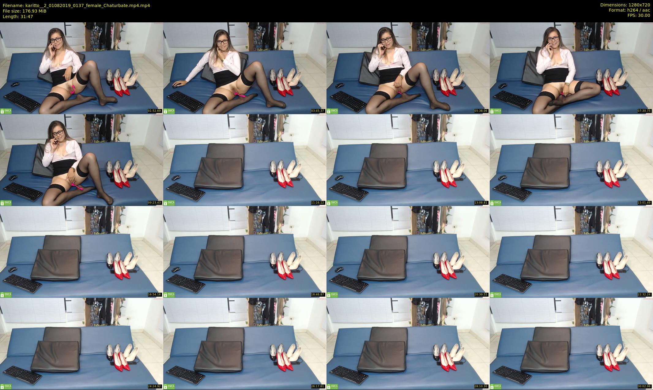 karitto__2 — 32 minute Chaturbate female cam show recording, 720p, Aug 1, 2019
