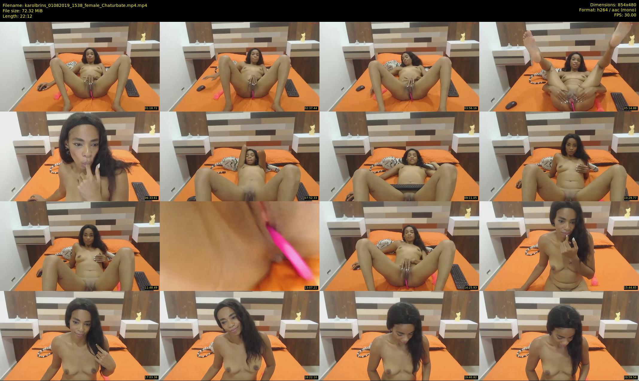 karolbrins — 23 minute Chaturbate female cam show recording, 480p, Aug 1, 2019