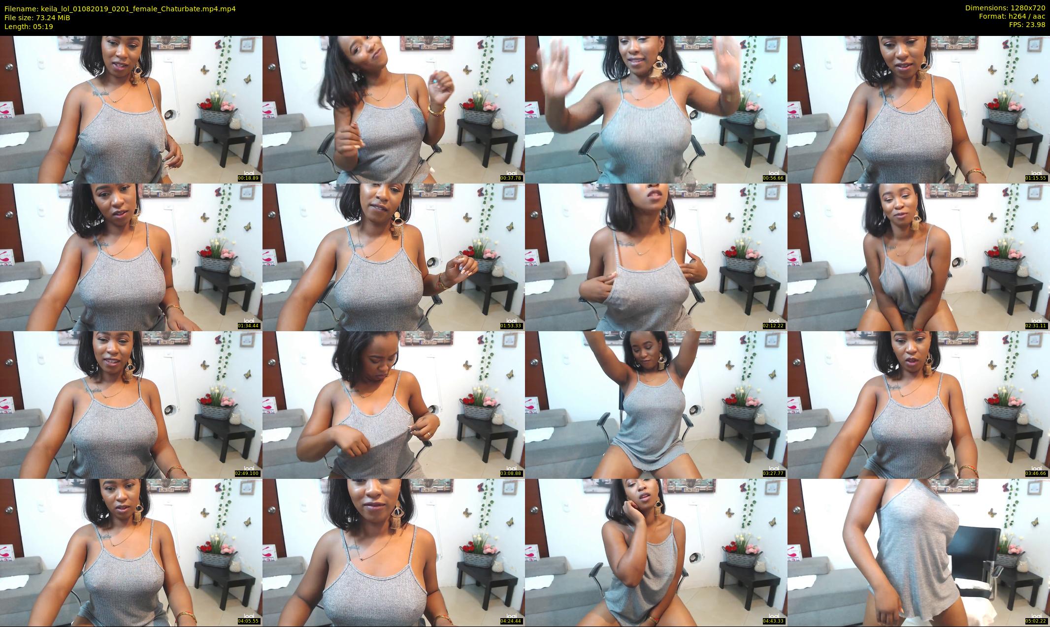 keila_lol — 6 minute Chaturbate female cam show recording, 720p, Aug 1, 2019