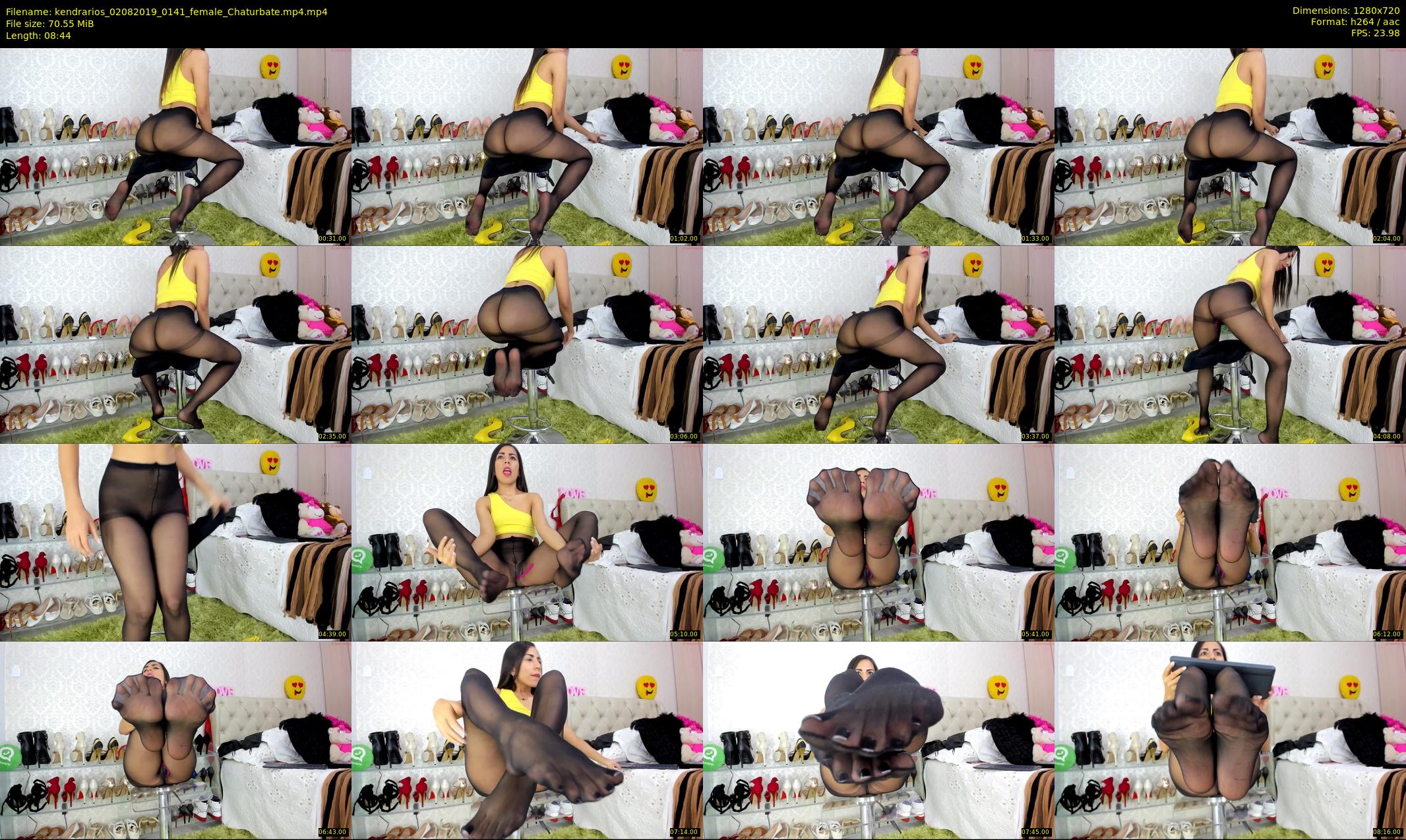kendrarios — 9 minute Chaturbate female cam show recording, 720p, Aug 2, 2019