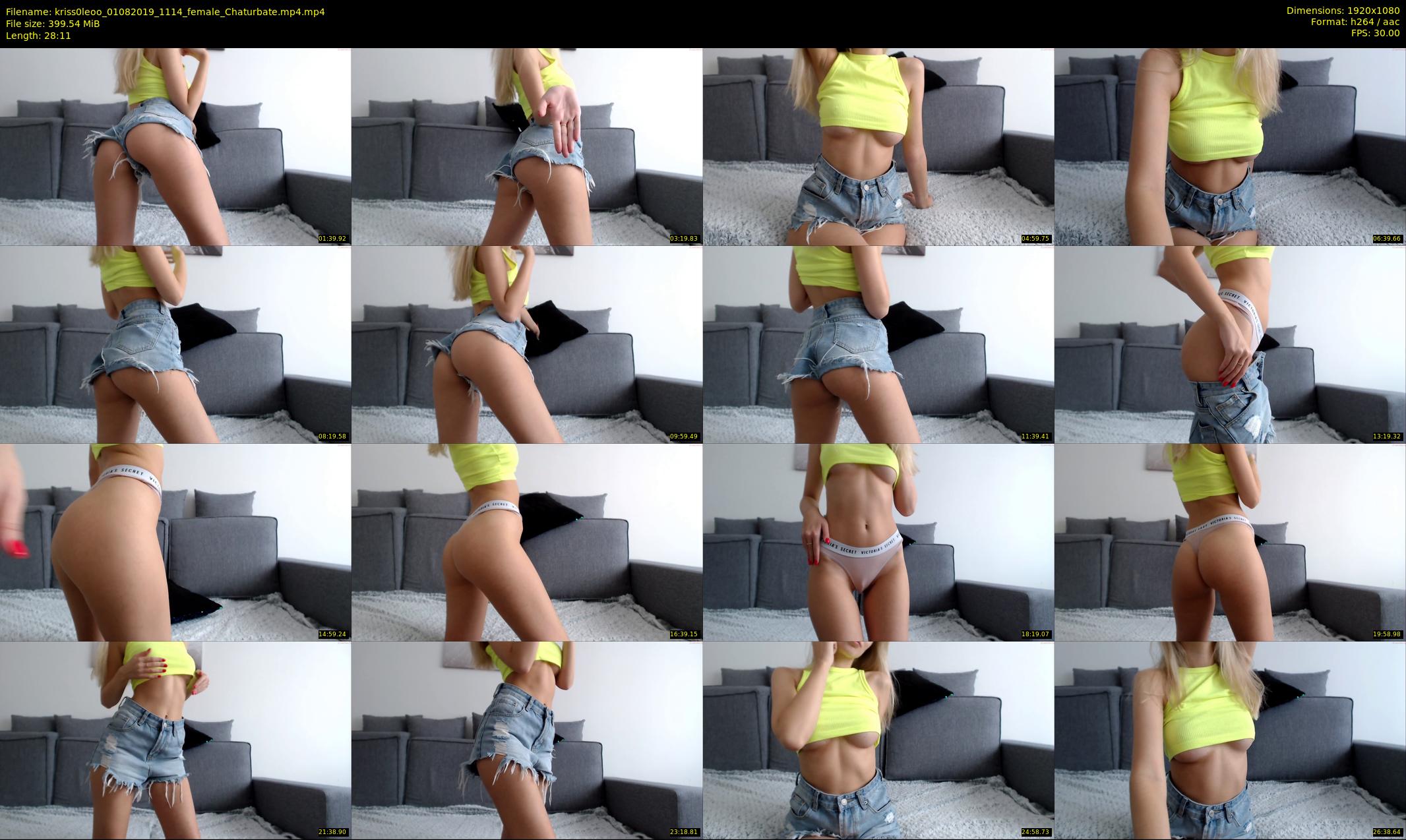 kriss0leoo — 29 minute Chaturbate couple cam show recording, 1080p, Aug 1, 2019