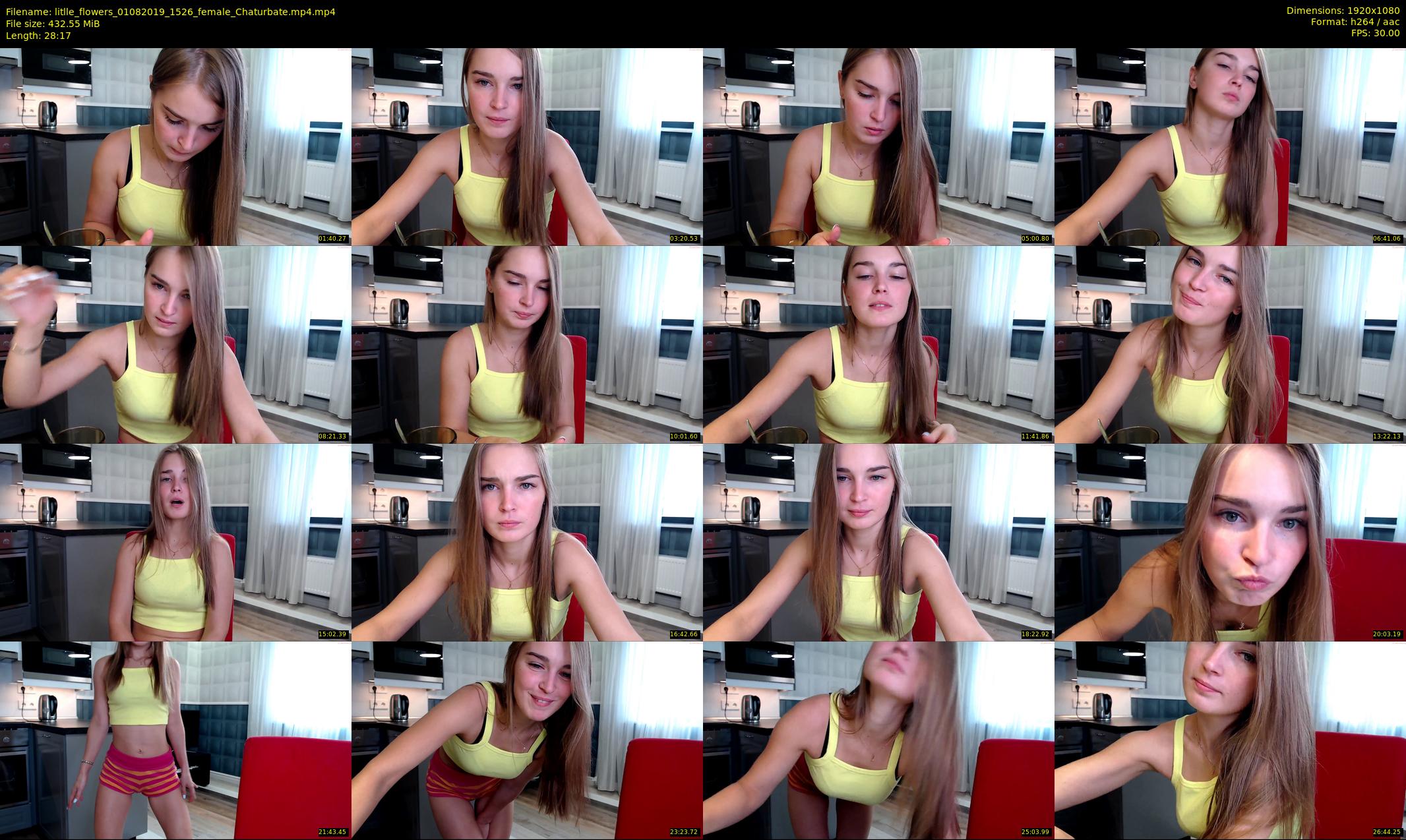 litlle_flowers — 29 minute Chaturbate female cam show recording, 1080p, Aug 1, 2019