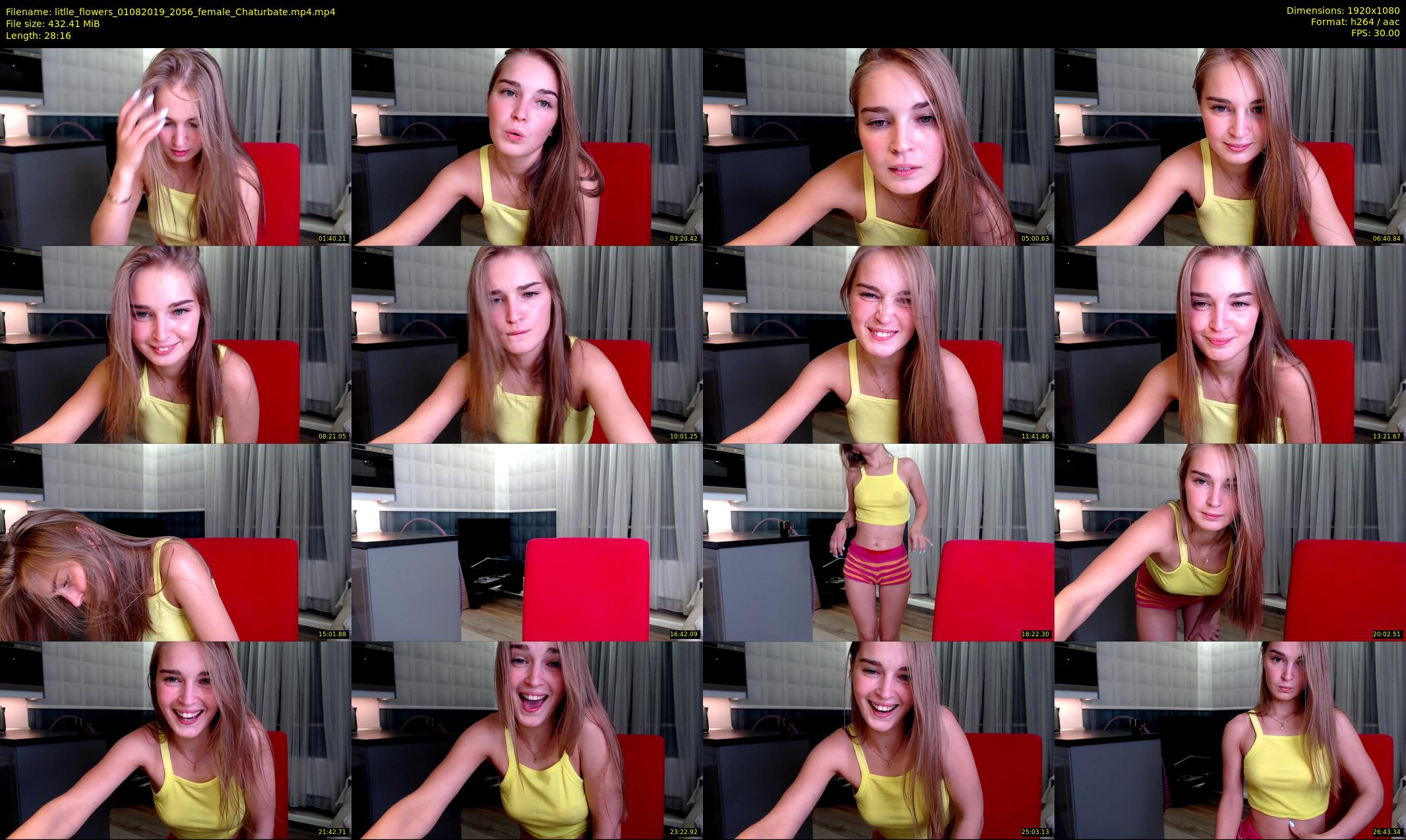 litlle_flowers — 29 minute Chaturbate female cam show recording, 1080p, Aug 1, 2019