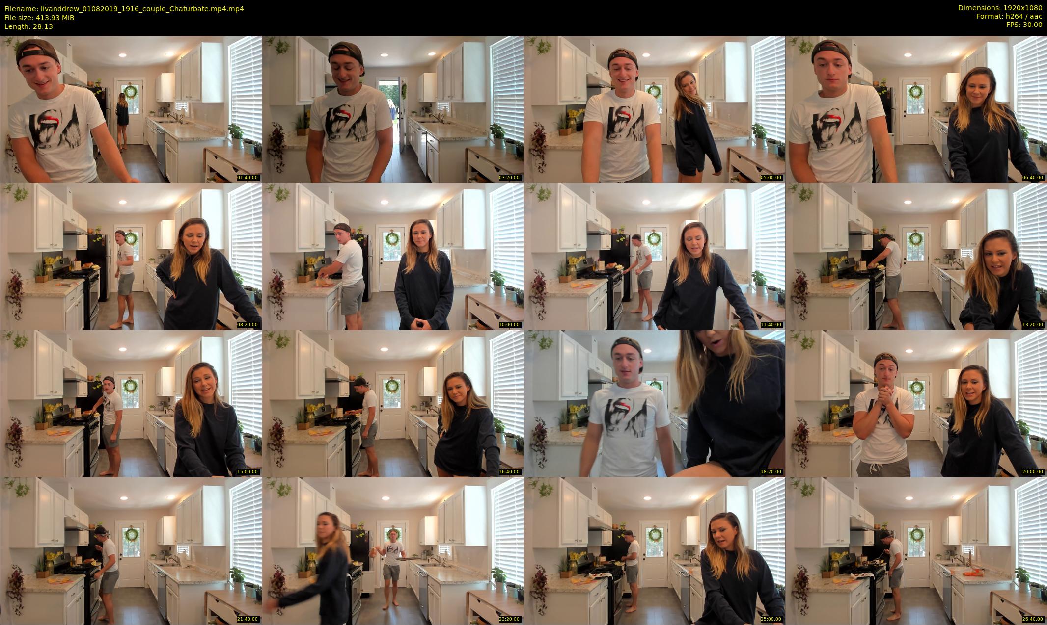 livanddrew — 29 minute Chaturbate couple cam show recording, 1080p, Aug 1, 2019