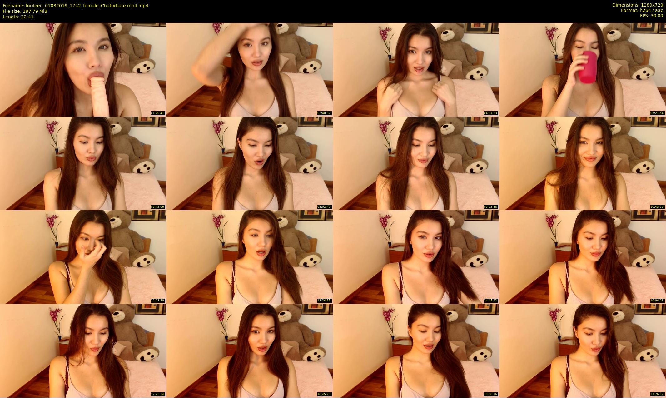 lorileen — 23 minute Chaturbate female cam show recording, 720p, Aug 1, 2019
