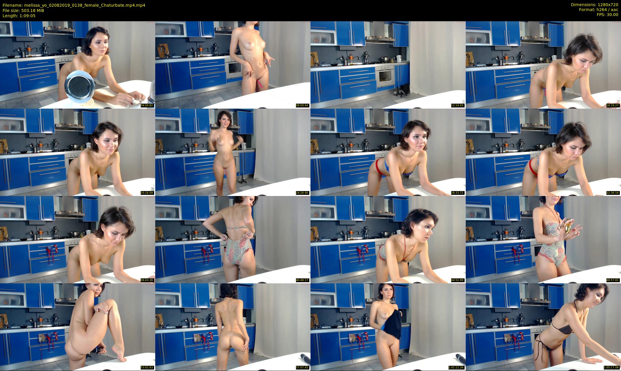 melissa_yo — 70 minute Chaturbate female cam show recording, 720p, Aug 2, 2019