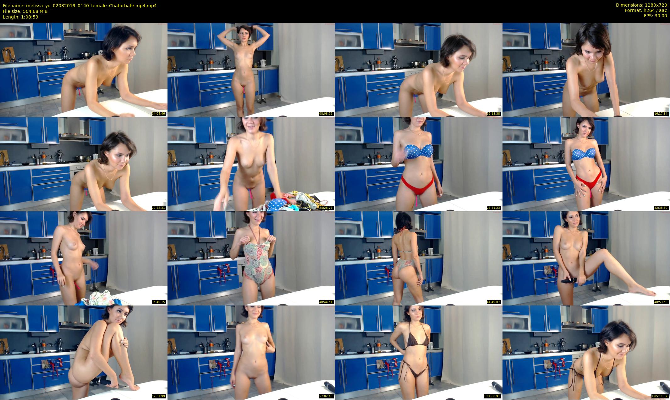 melissa_yo — 69 minute Chaturbate female cam show recording, 720p, Aug 2, 2019