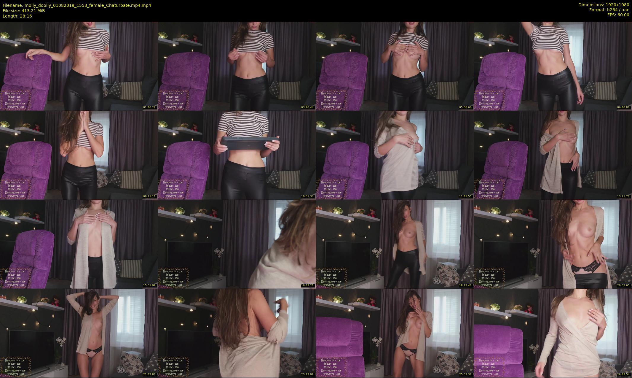 molly_doolly — 29 minute Chaturbate female cam show recording, 1080p, Aug 1, 2019