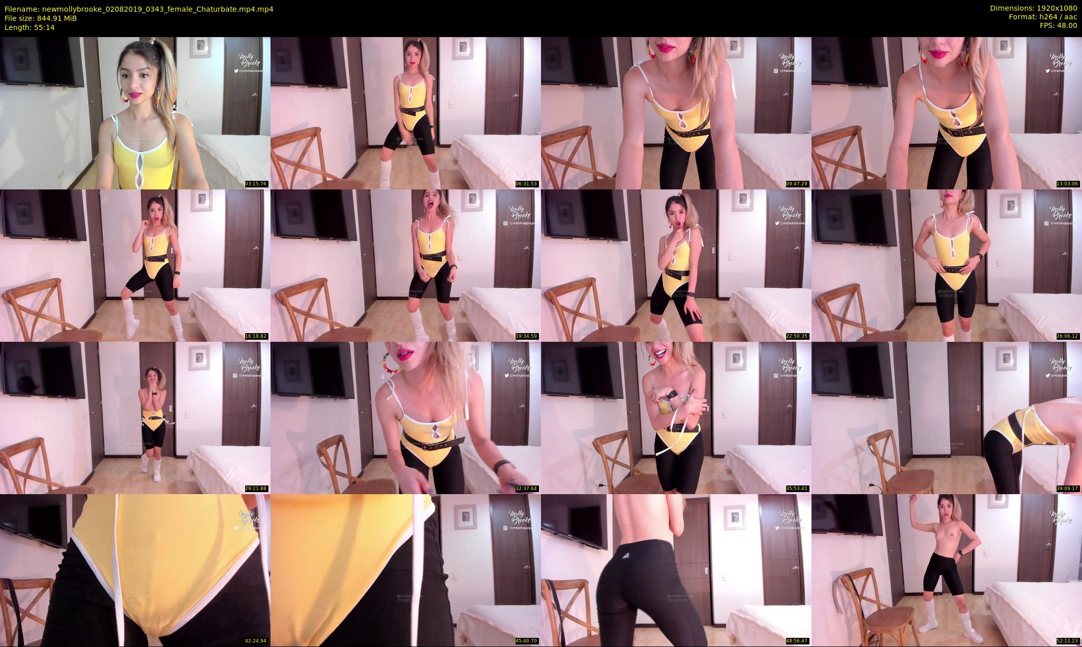 newmollybrooke — 56 minute Chaturbate female cam show recording, 1080p, Aug 2, 2019