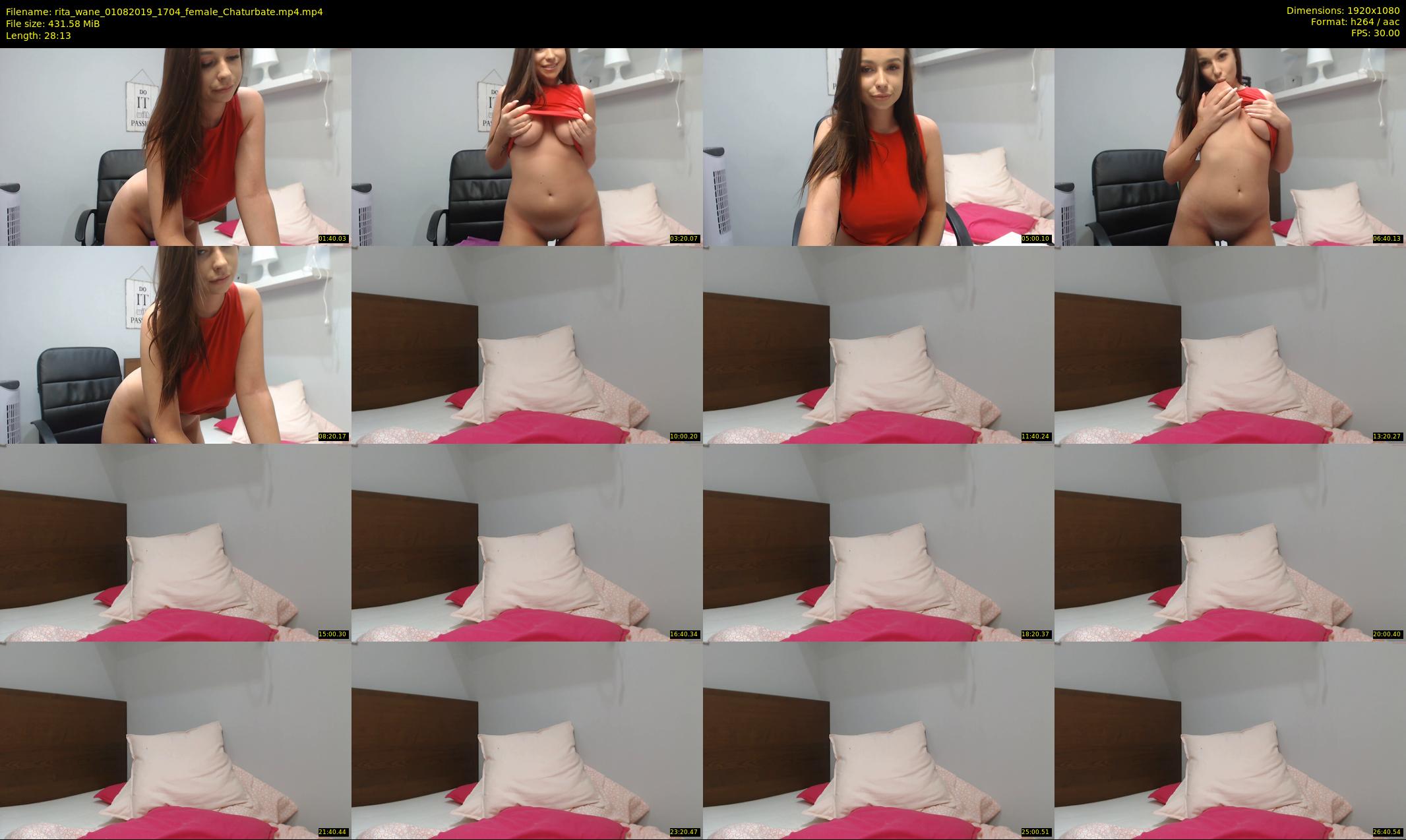 rita_wane — 29 minute Chaturbate female cam show recording, 1080p, Aug 1, 2019