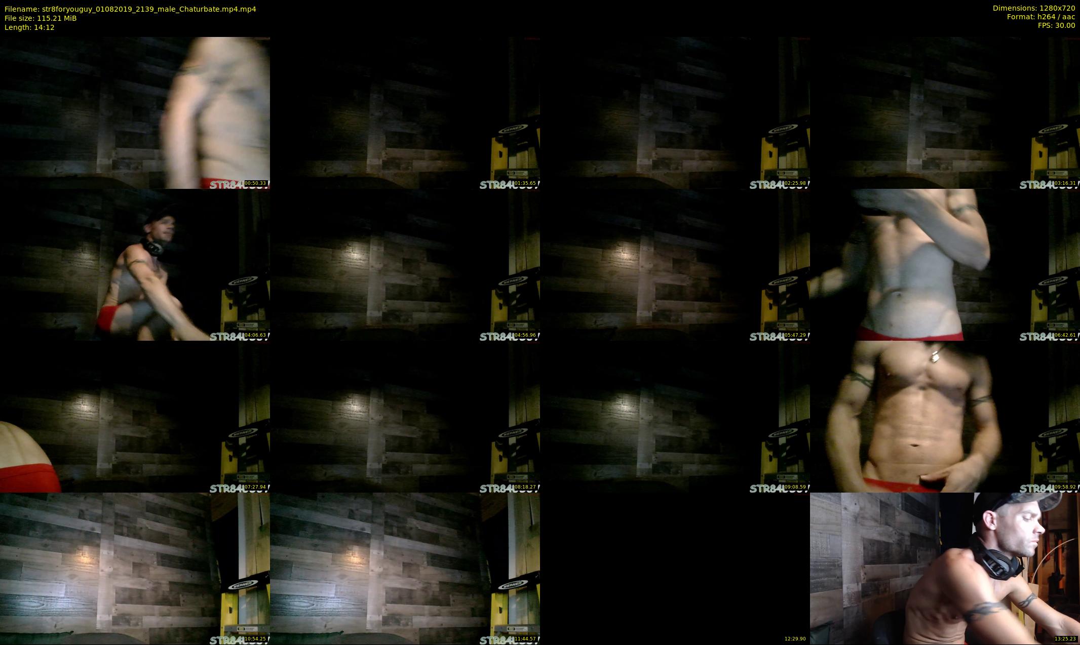 str8foryouguy — 15 minute Chaturbate male cam show recording, 720p, Aug 1, 2019