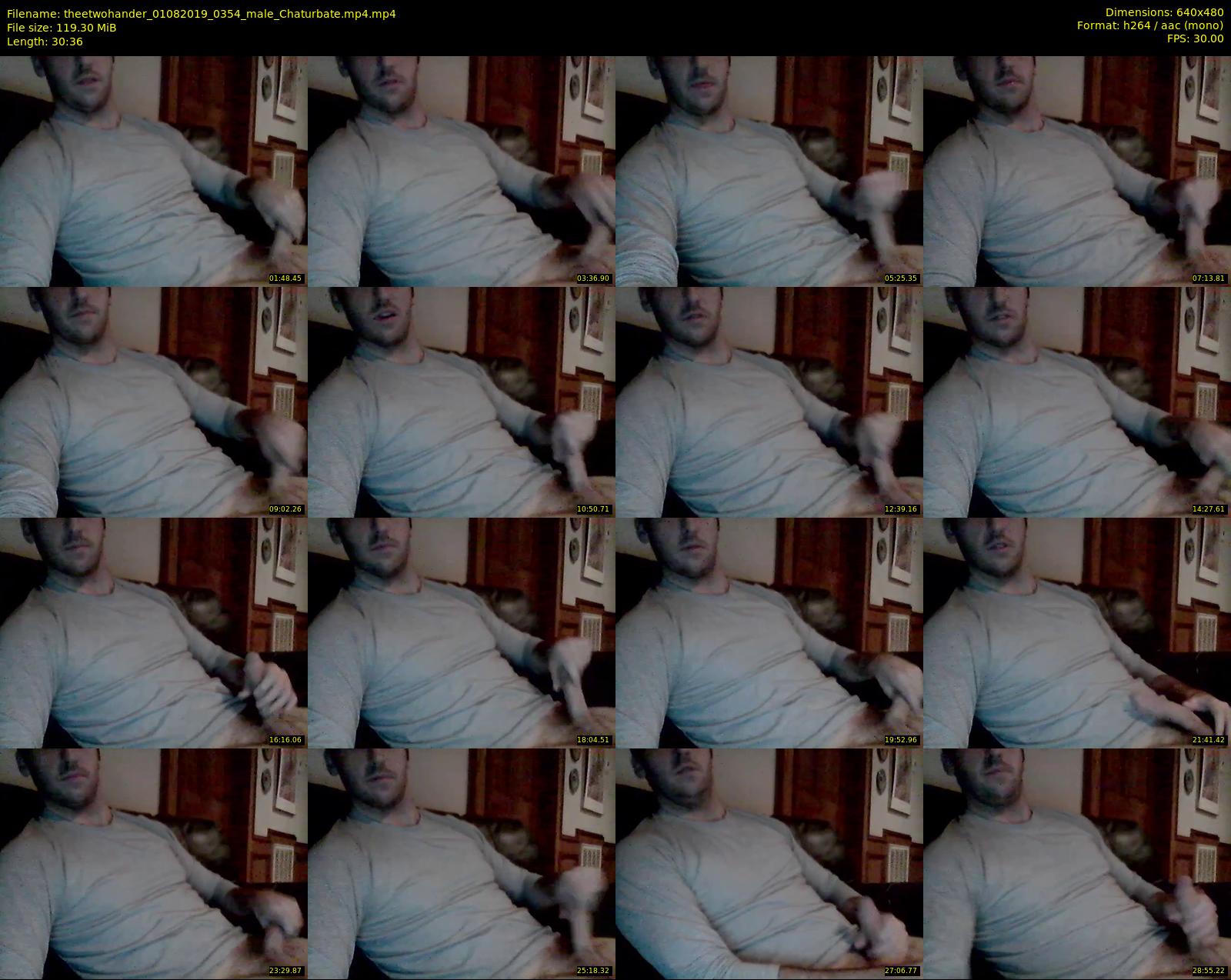 theetwohander — 31 minute Chaturbate male cam show recording, 480p, Aug 1, 2019