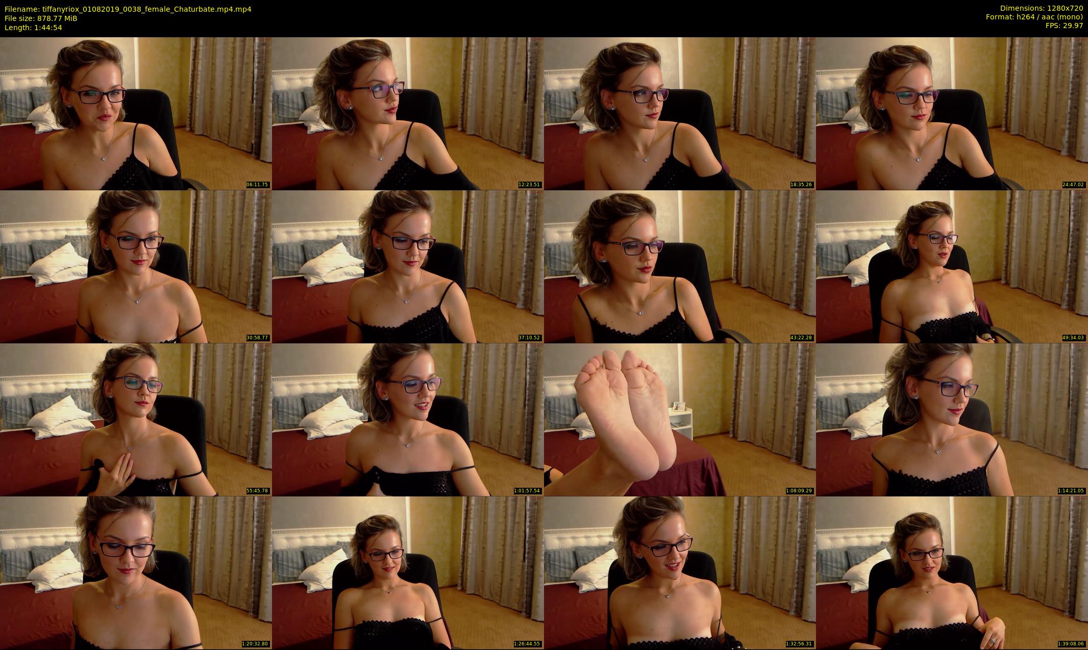 tiffanyriox — 105 minute Chaturbate female cam show recording, 720p, Aug 1, 2019
