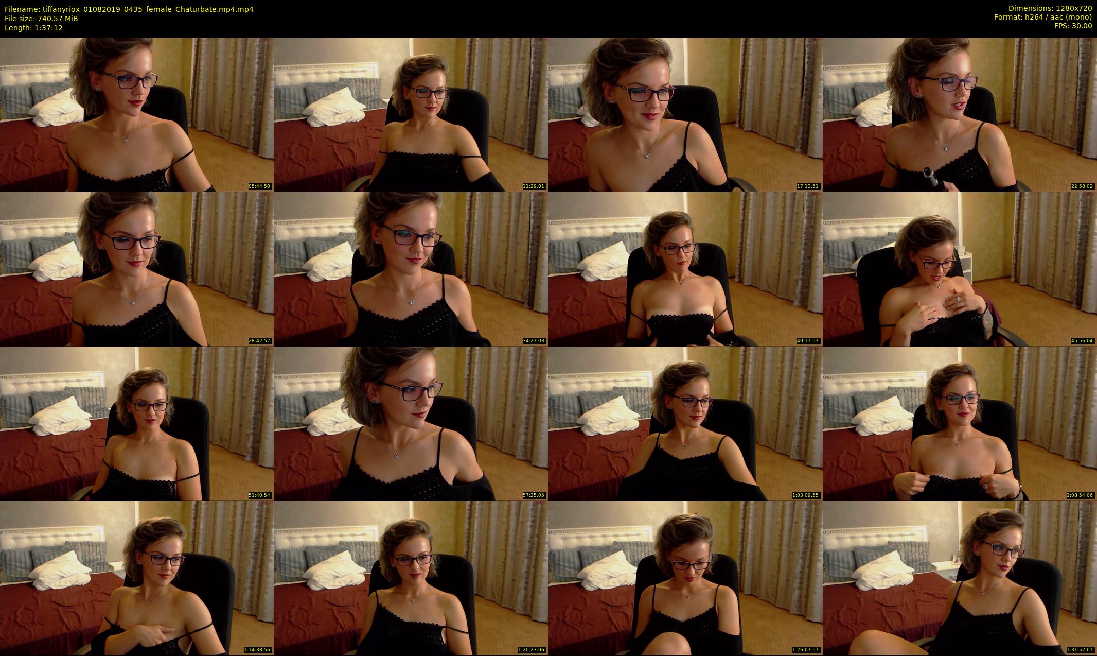 tiffanyriox — 98 minute Chaturbate female cam show recording, 720p, Aug 1, 2019